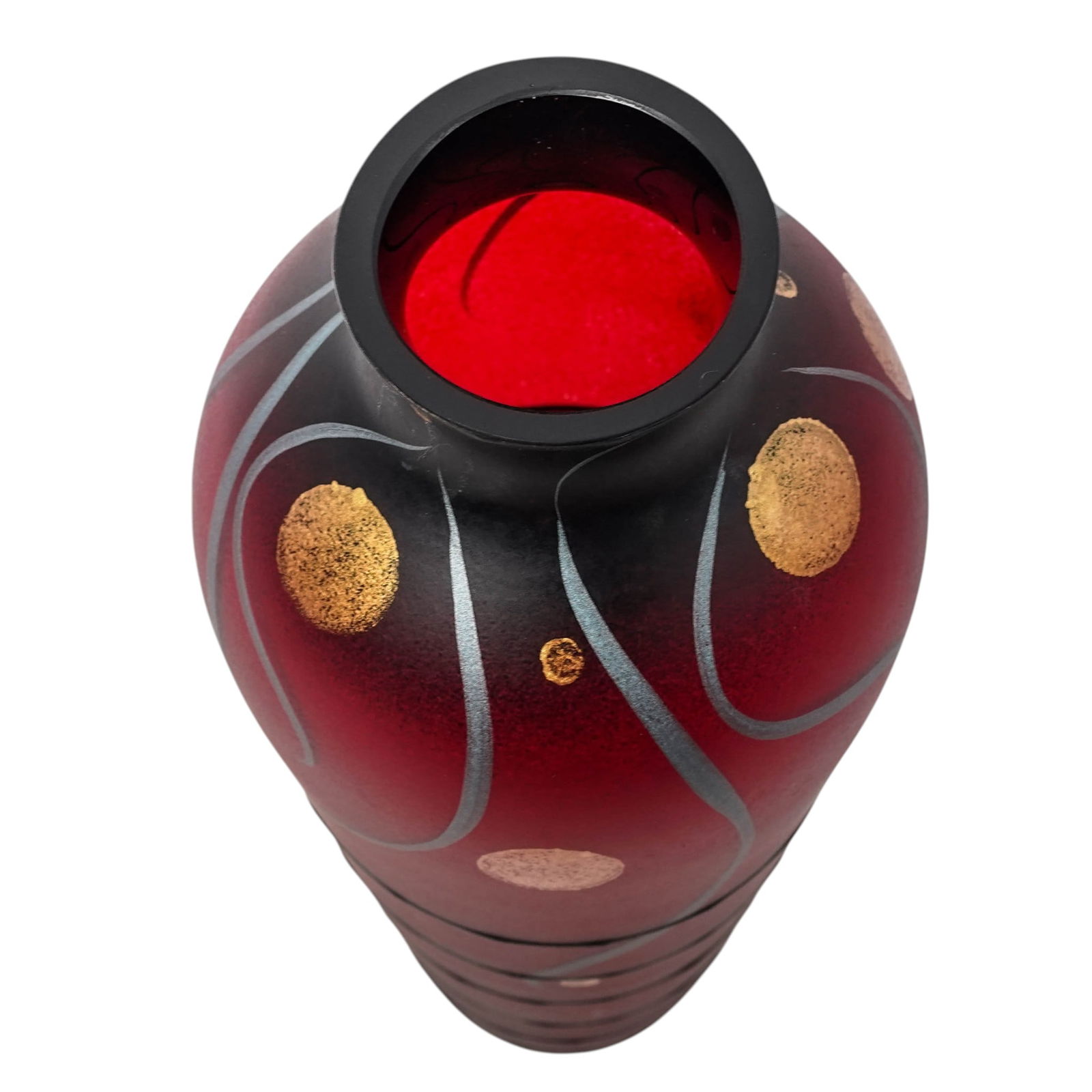 Miracle Studios Glass "Moon Celestial" Vase - 6