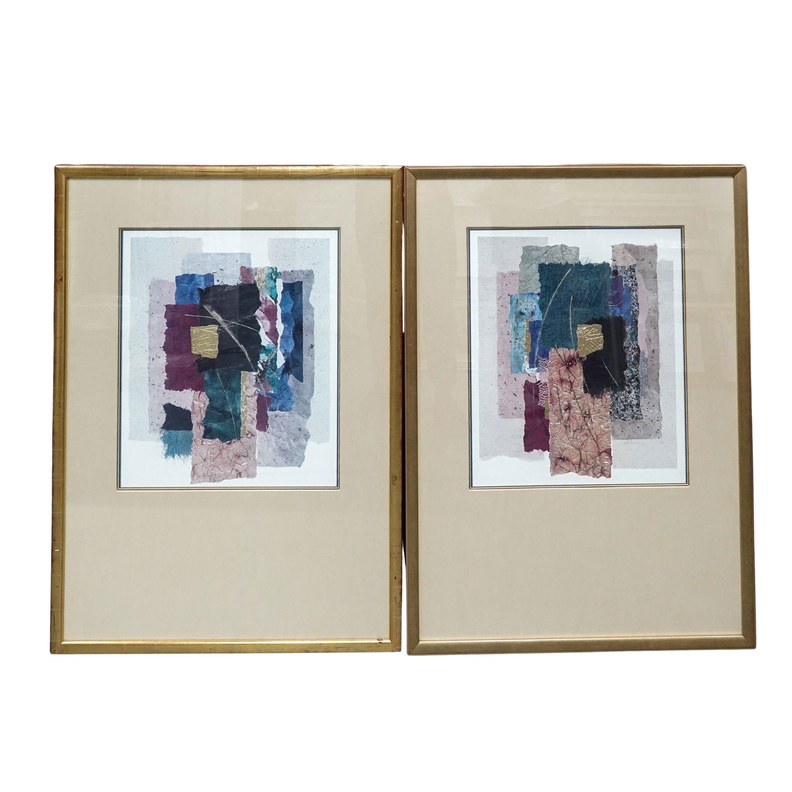 (2pc) Steve Strickland (American, b.1948) Abstract Lithographs (1 of 7)