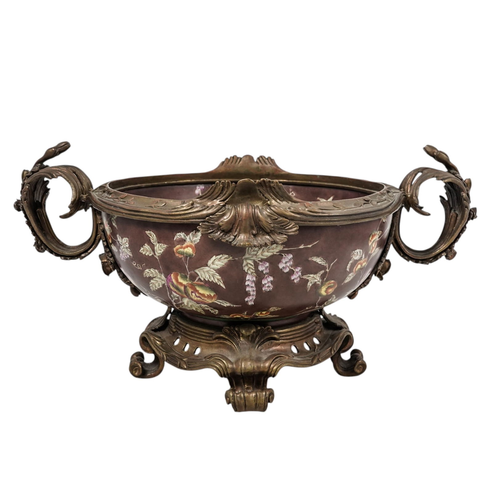 Castilian Imports Bronze Stoneware Centerpiece Bowl (1 of 8)