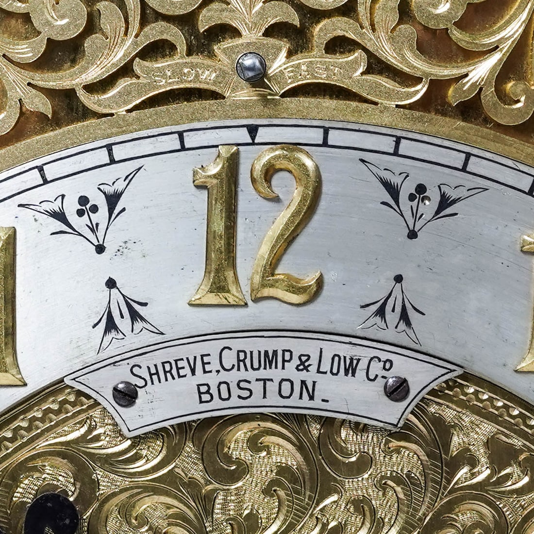 Antique Shreve Crump & Low Co. Wooden Bracket Clock - 6