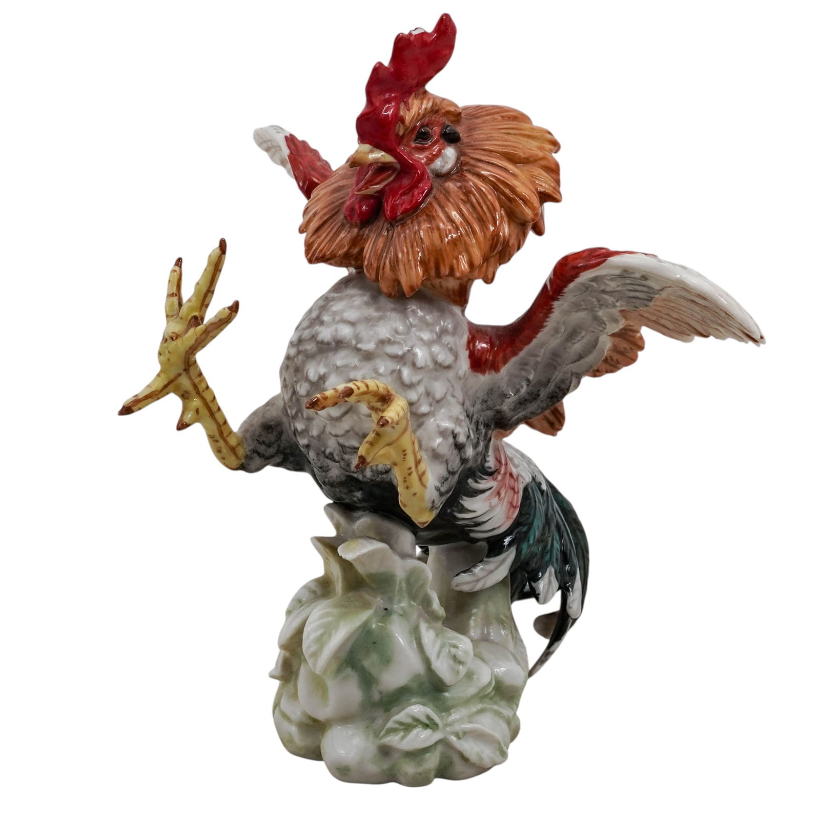 Algora Porcelain Fighting Cock Figurine (1 of 7)