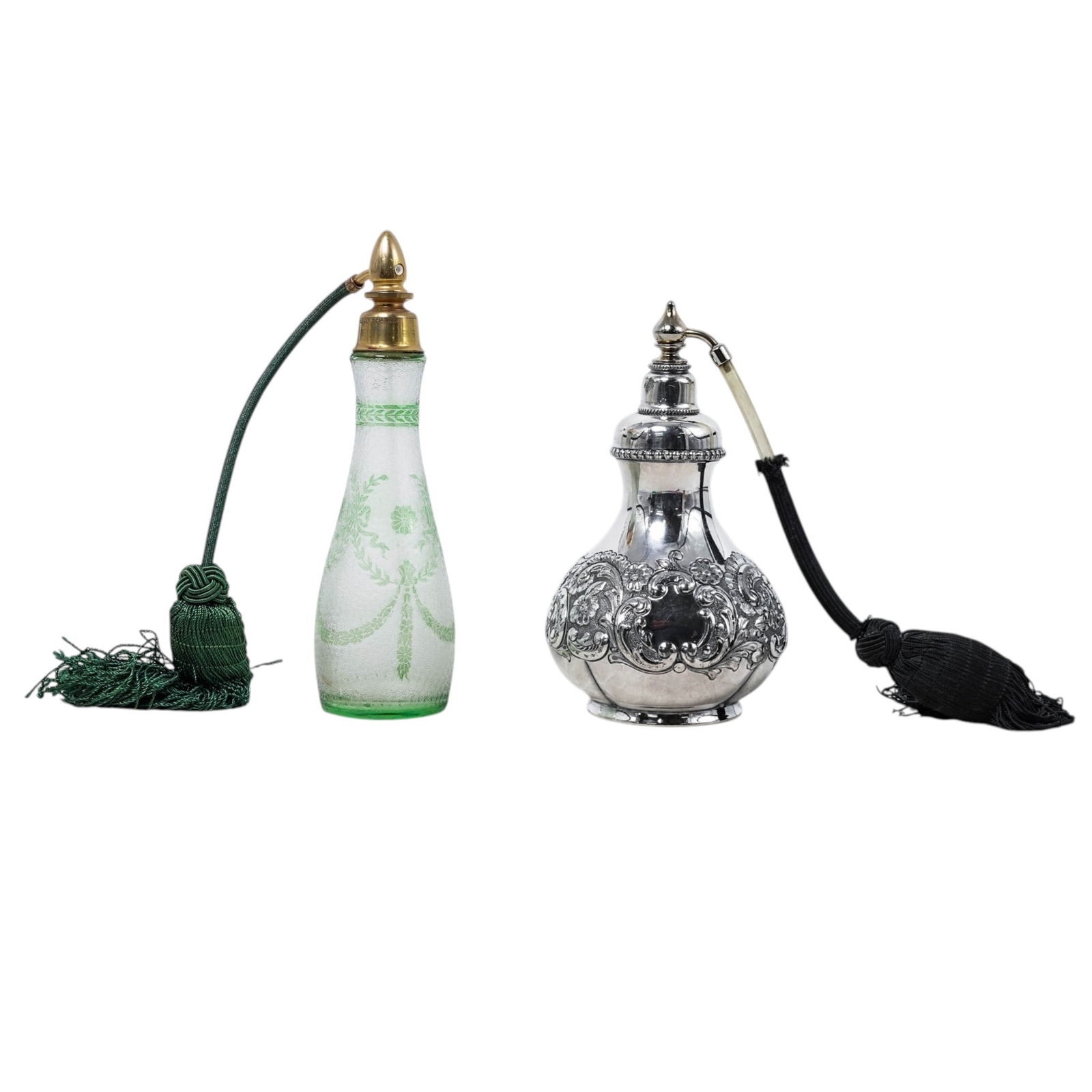 (2 Pc) Antique Perfume Atomizers (1 of 6)