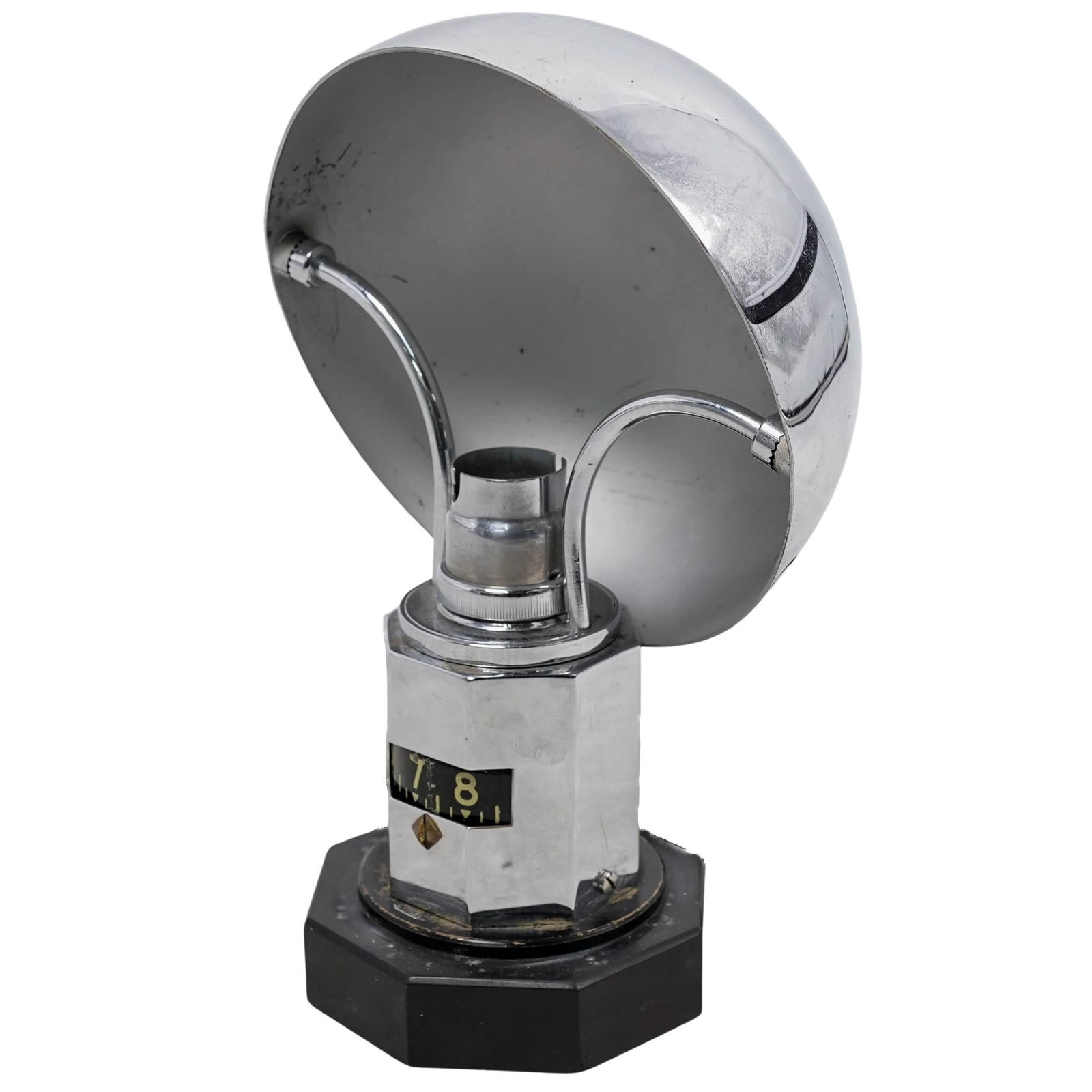 Art Deco Jaeger-LeCoultre Luxhora Lamp Clock (1 of 4)