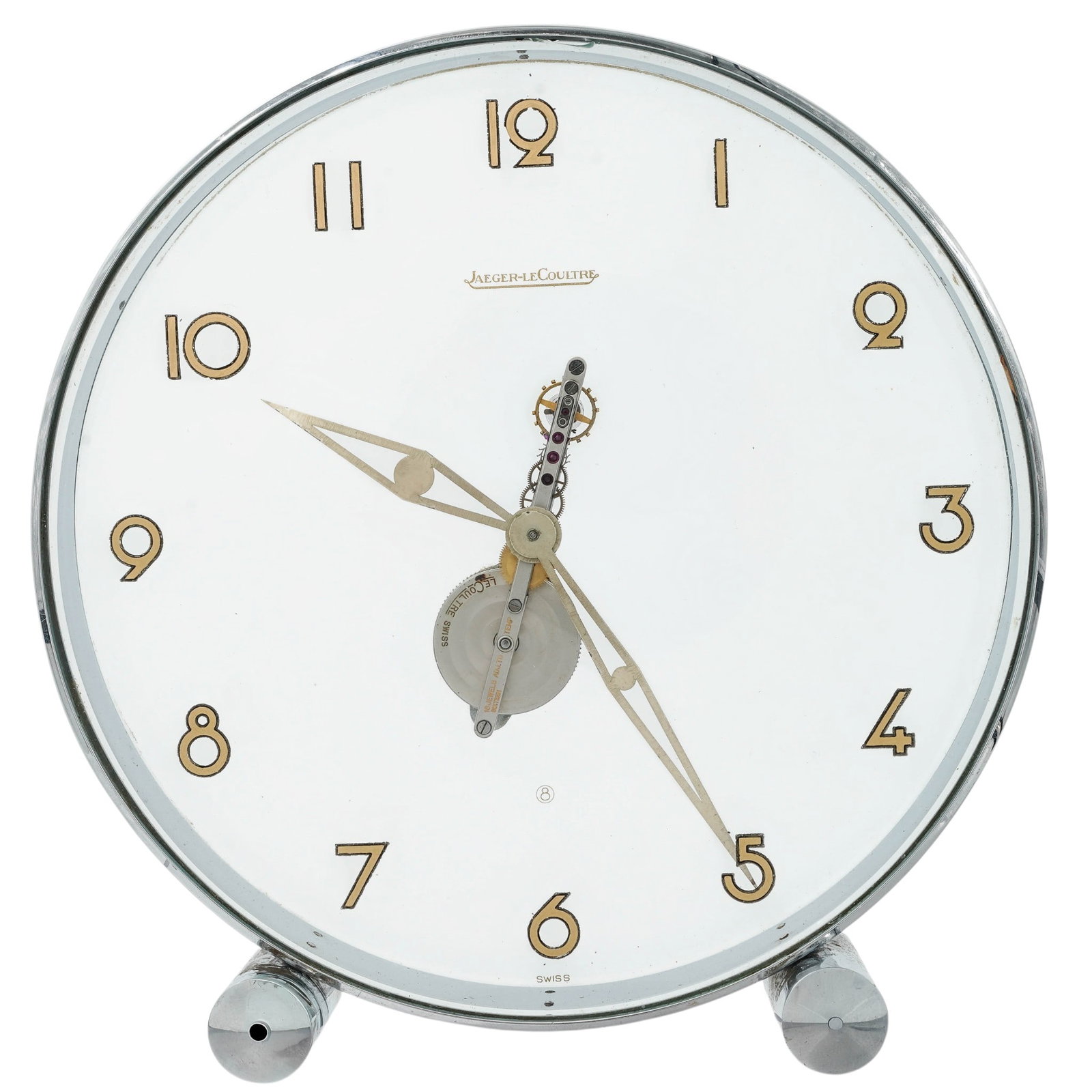 Art Deco Jaeger-LeCoultre "Pendulette Baguette" Mantel Clock (1 of 11)