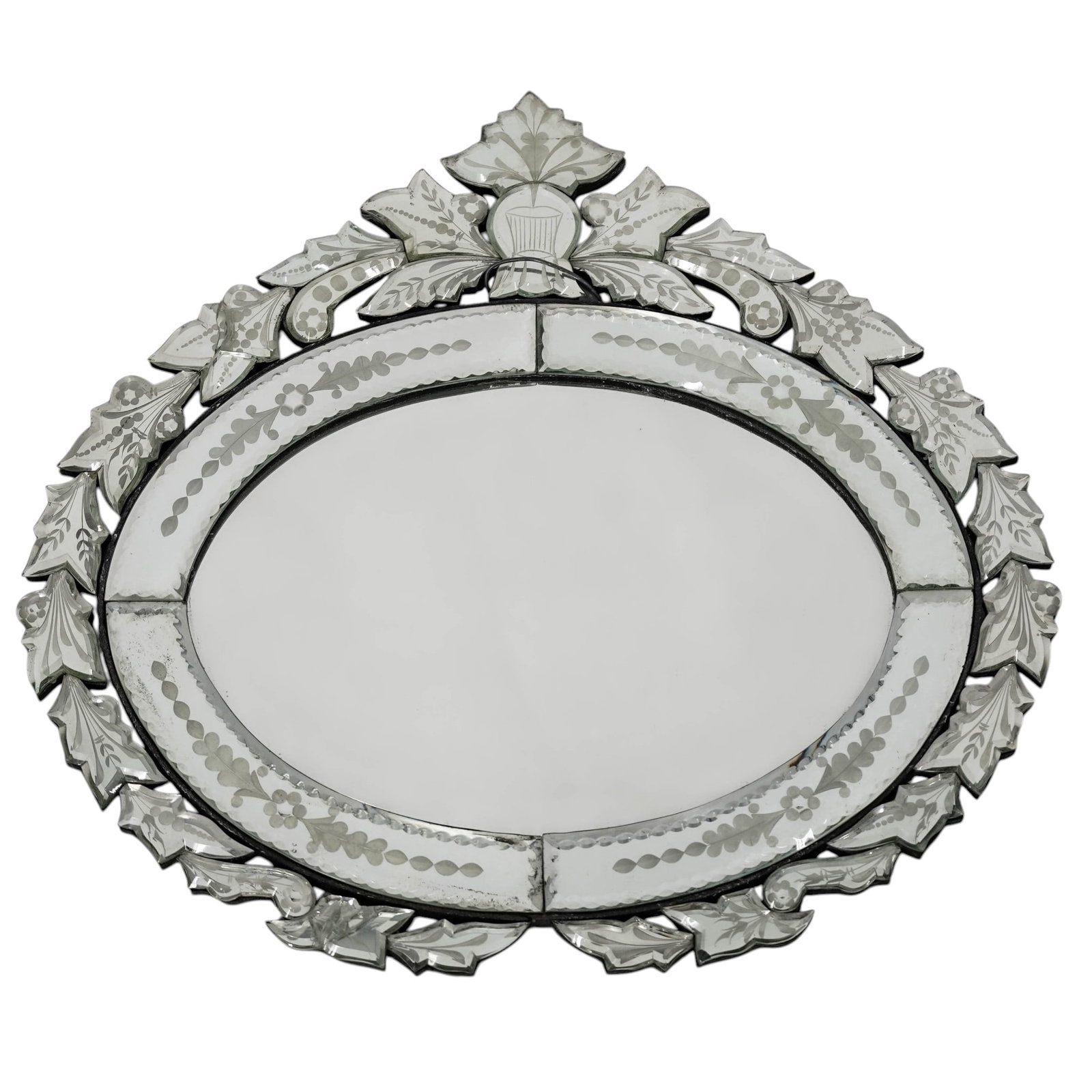 Vintage Venetian Style Glass Wall Mirror (1 of 6)