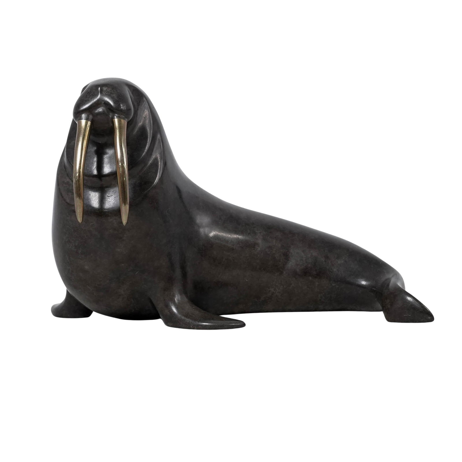 Loet Vanderveen Bronze Walrus Sculpture (1 of 6)