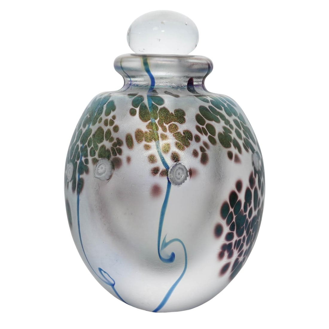 Robert Eickholt (American, b. 1947) Art Glass Perfume Bottle (1 of 6)