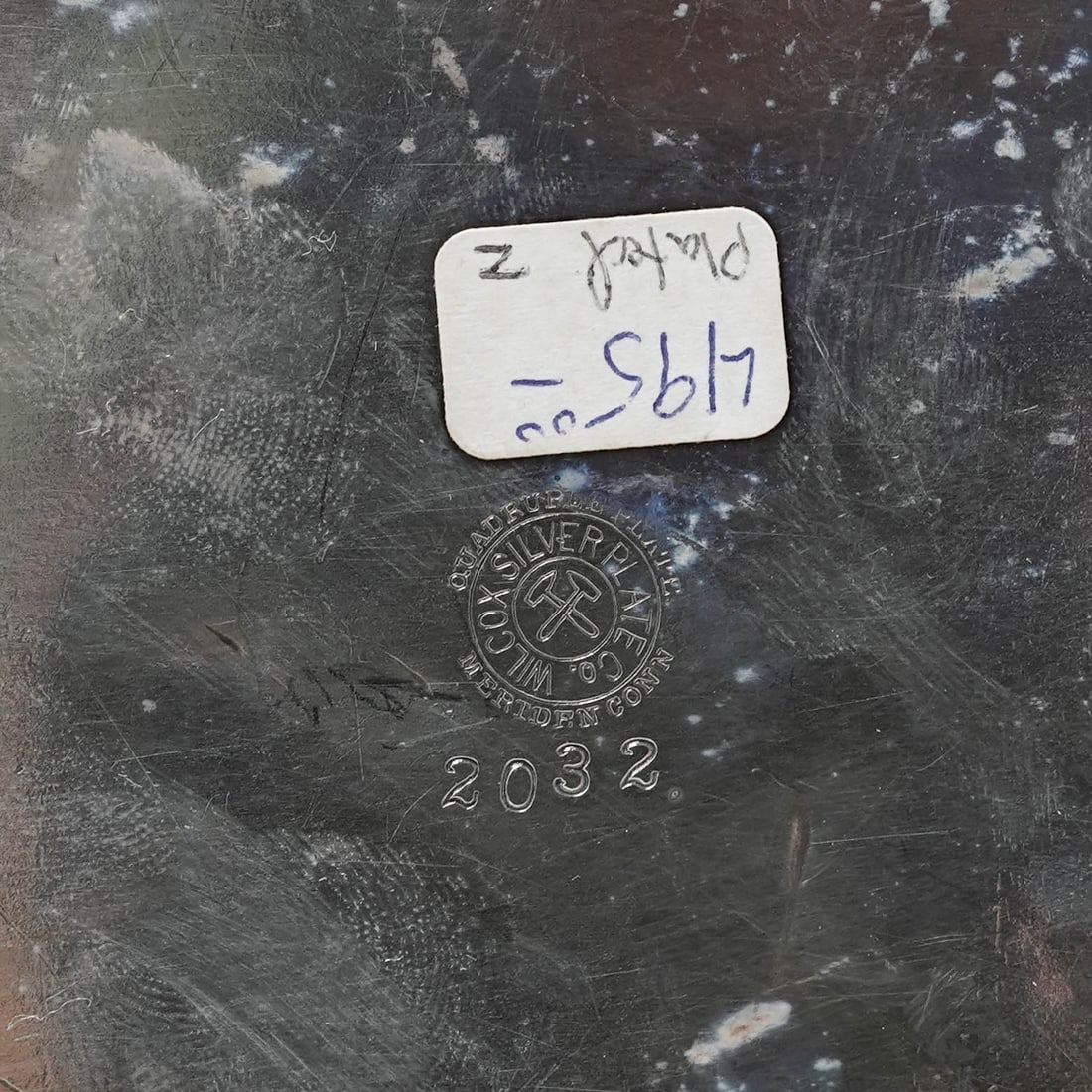 Wilcox Silver Plated Repousse Box - 8