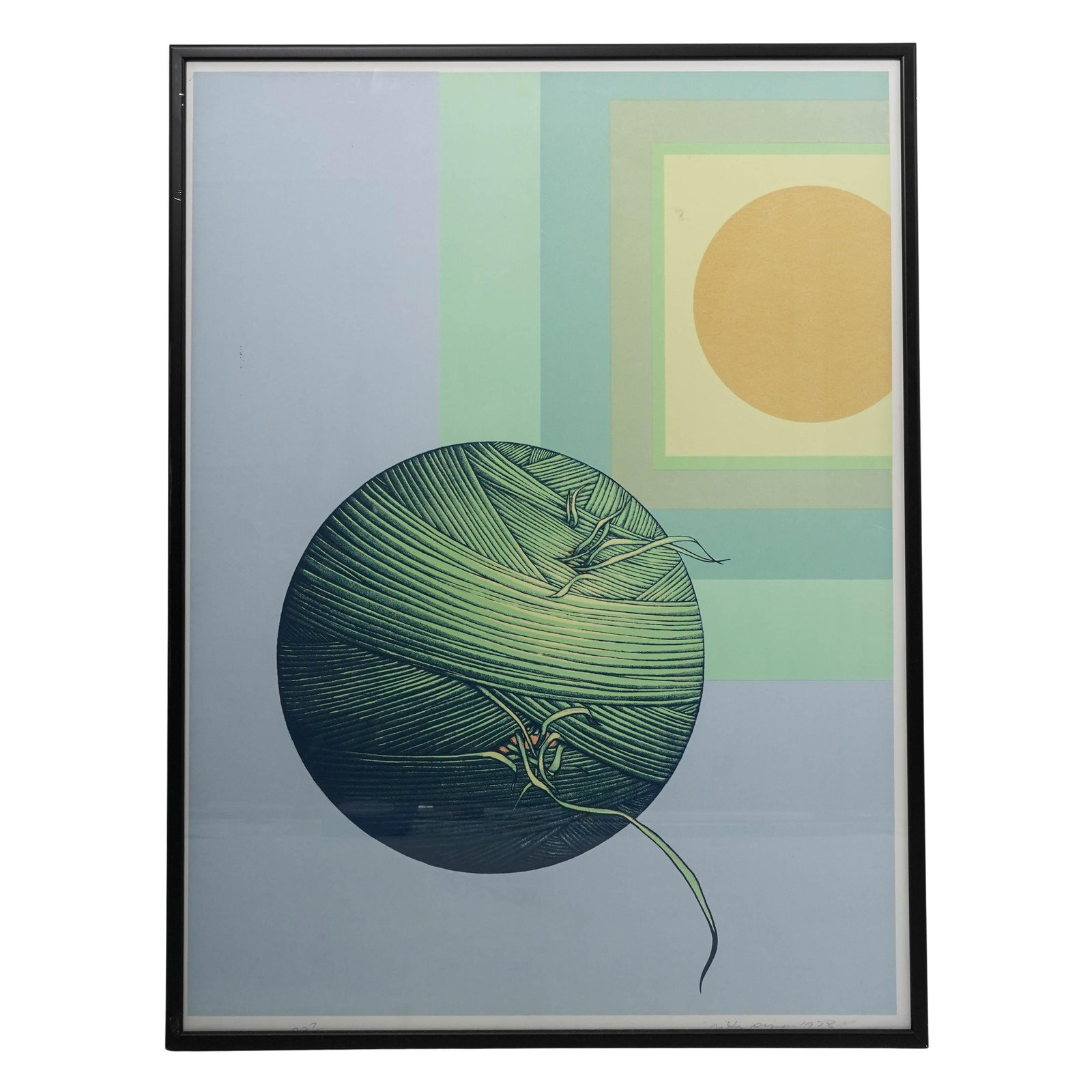 Rita Simon (American, b. 1938) "Ariadne" Serigraph (1 of 4)