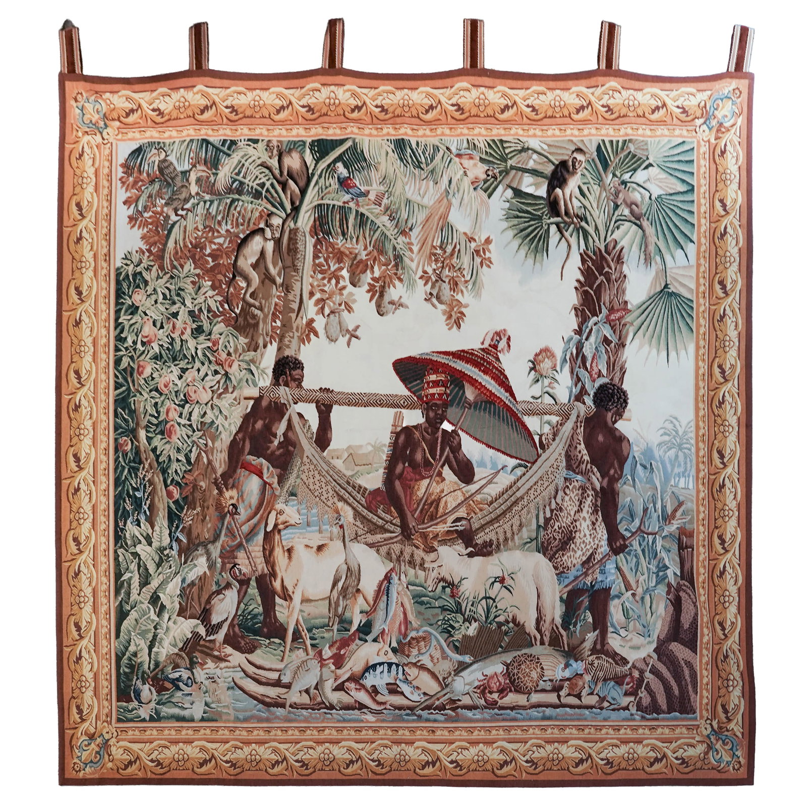 Vintage "King Borne" Belgian Tapestry (1 of 6)