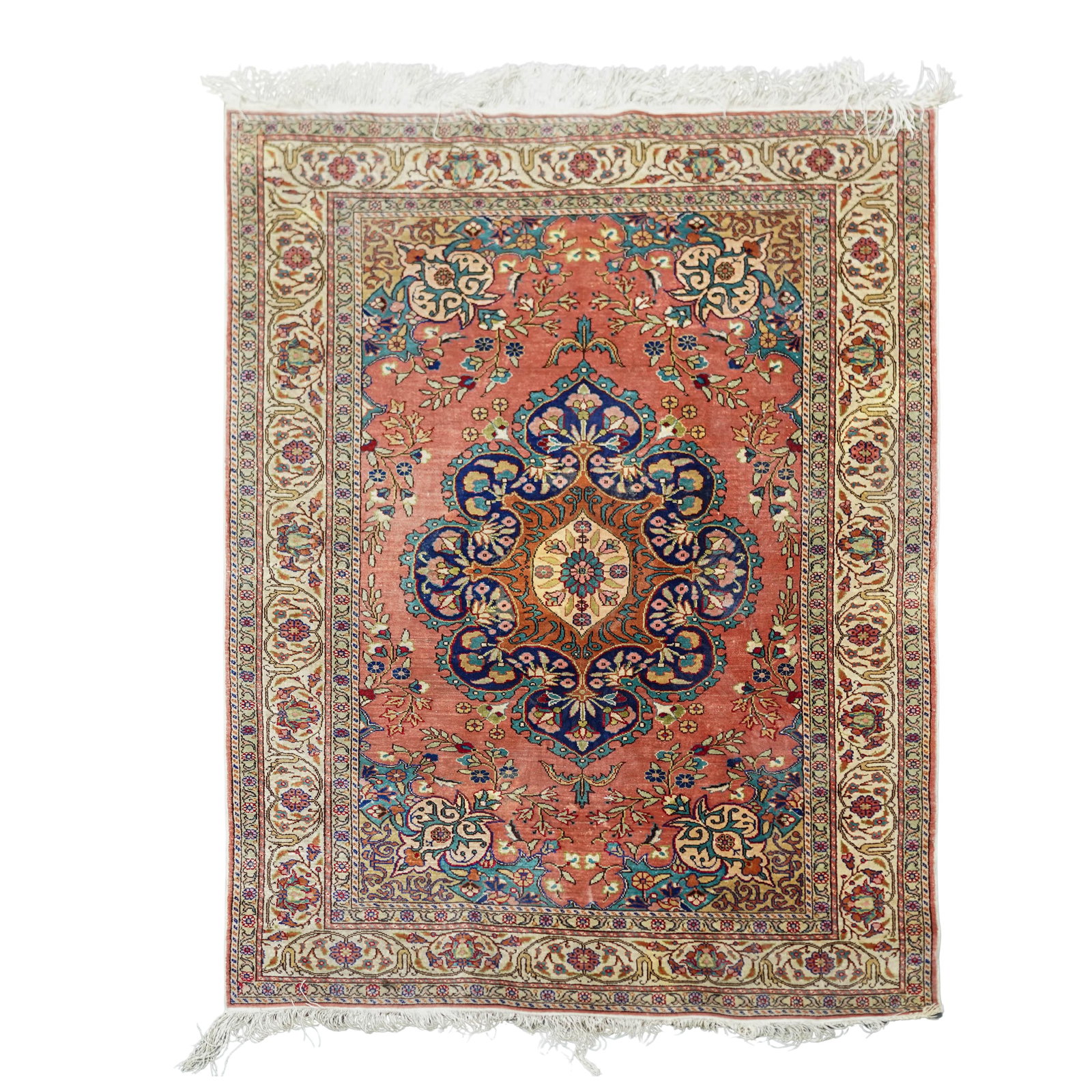 Turkish Kayseri Ipek Silk Rug (1 of 5)