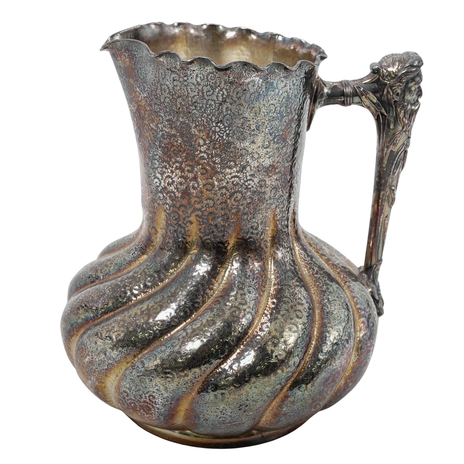 Antique Reed and Barton Silver Plated Pitcher (1 of 8)