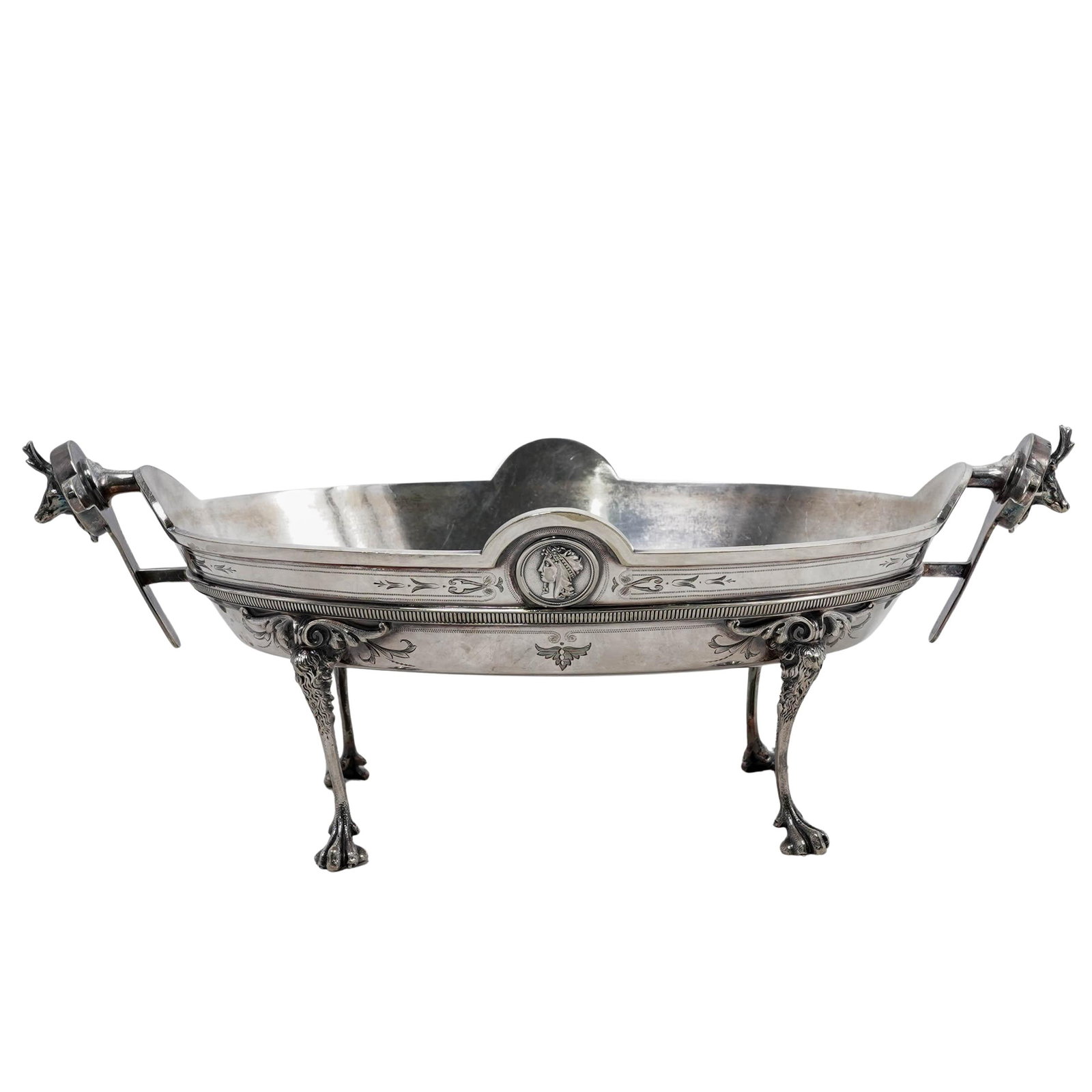 Gorham Victorian Silver Plated Serving Centerpiece Bowl (1 of 5)