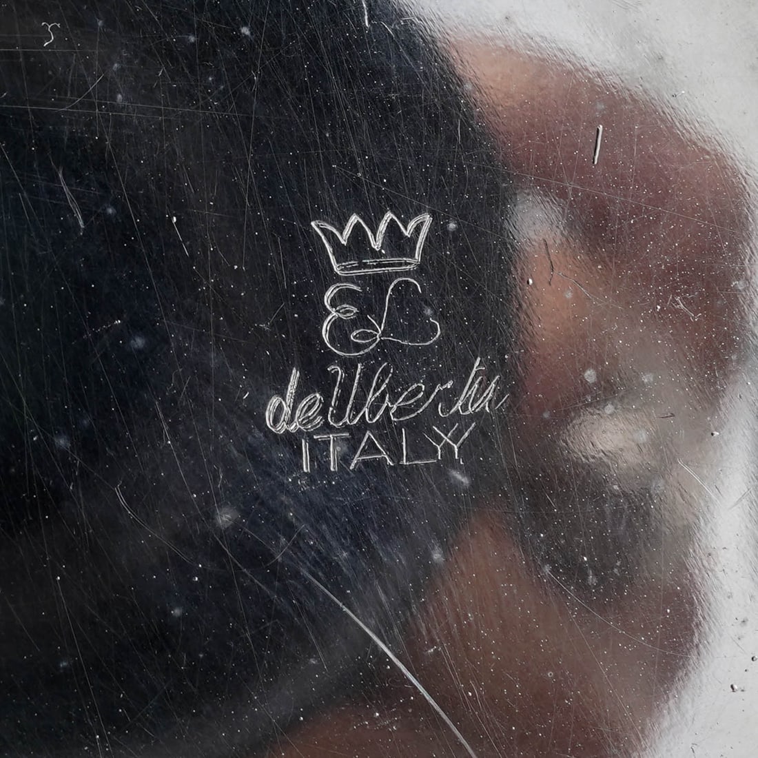 (3 pcs) Antique Silver Plated Table Objects - 8