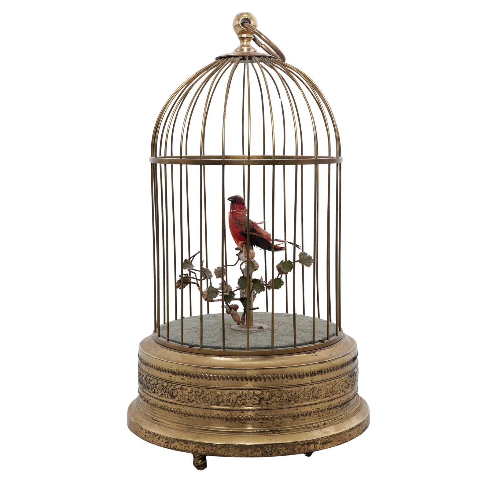 Antique German Singing Automaton Bird Cage (1 of 5)