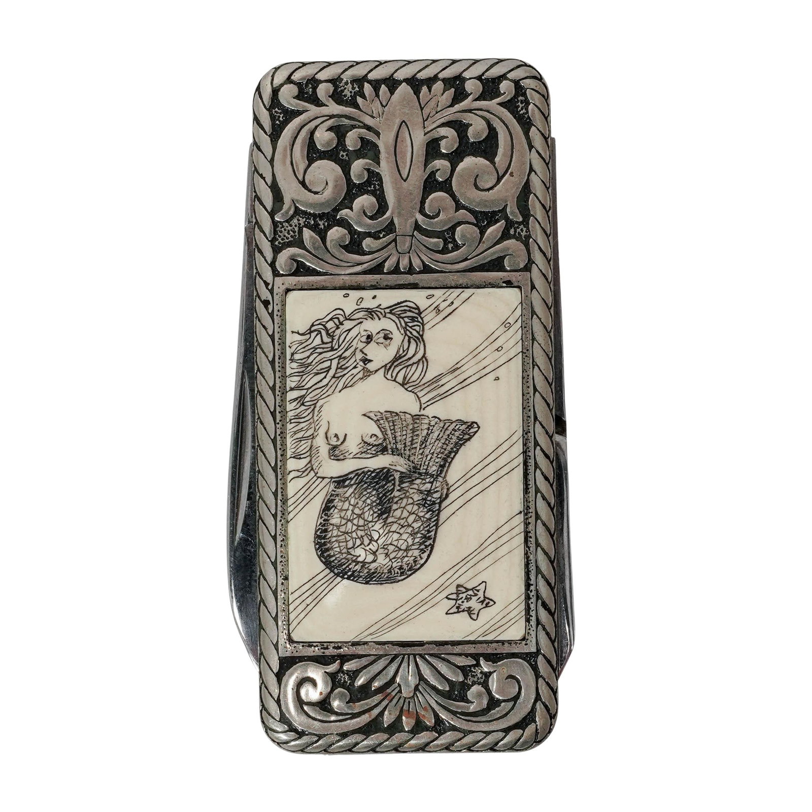 Sam mcdowell bone insert pocket knife (1 of 9)