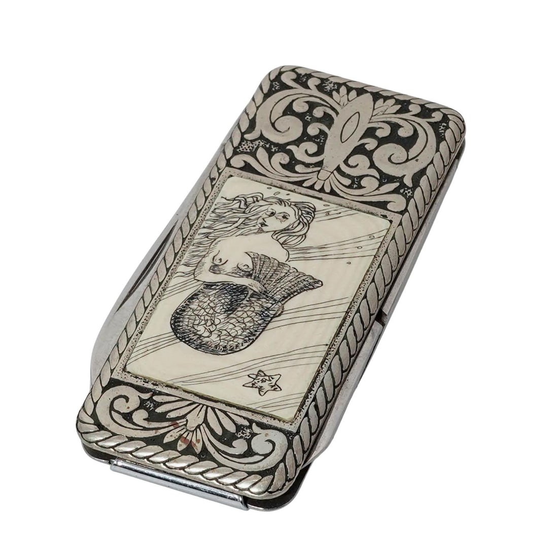 Sam mcdowell bone insert pocket knife - 2