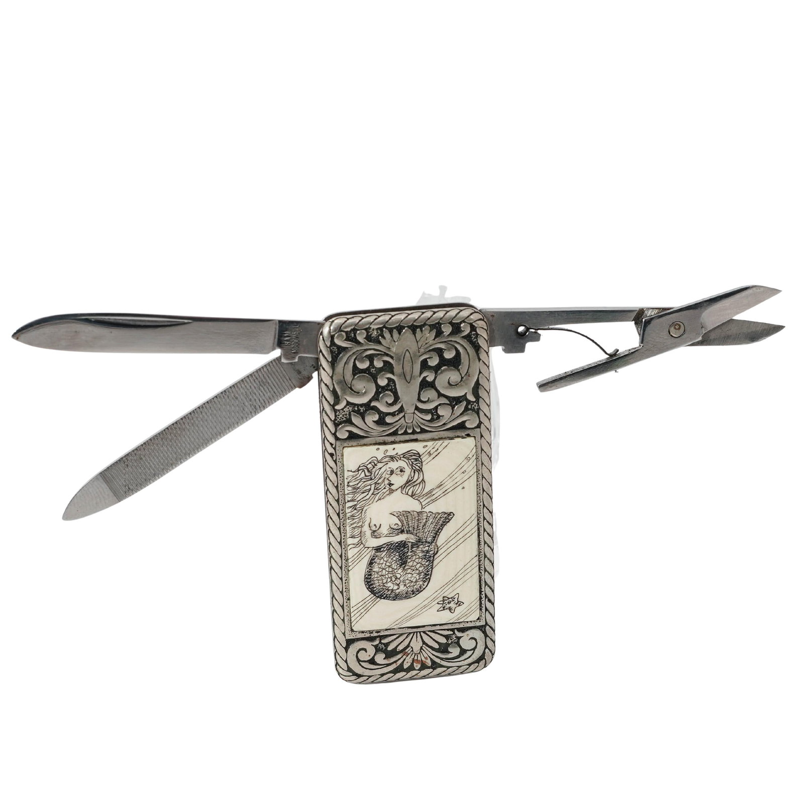 Sam mcdowell bone insert pocket knife - 5