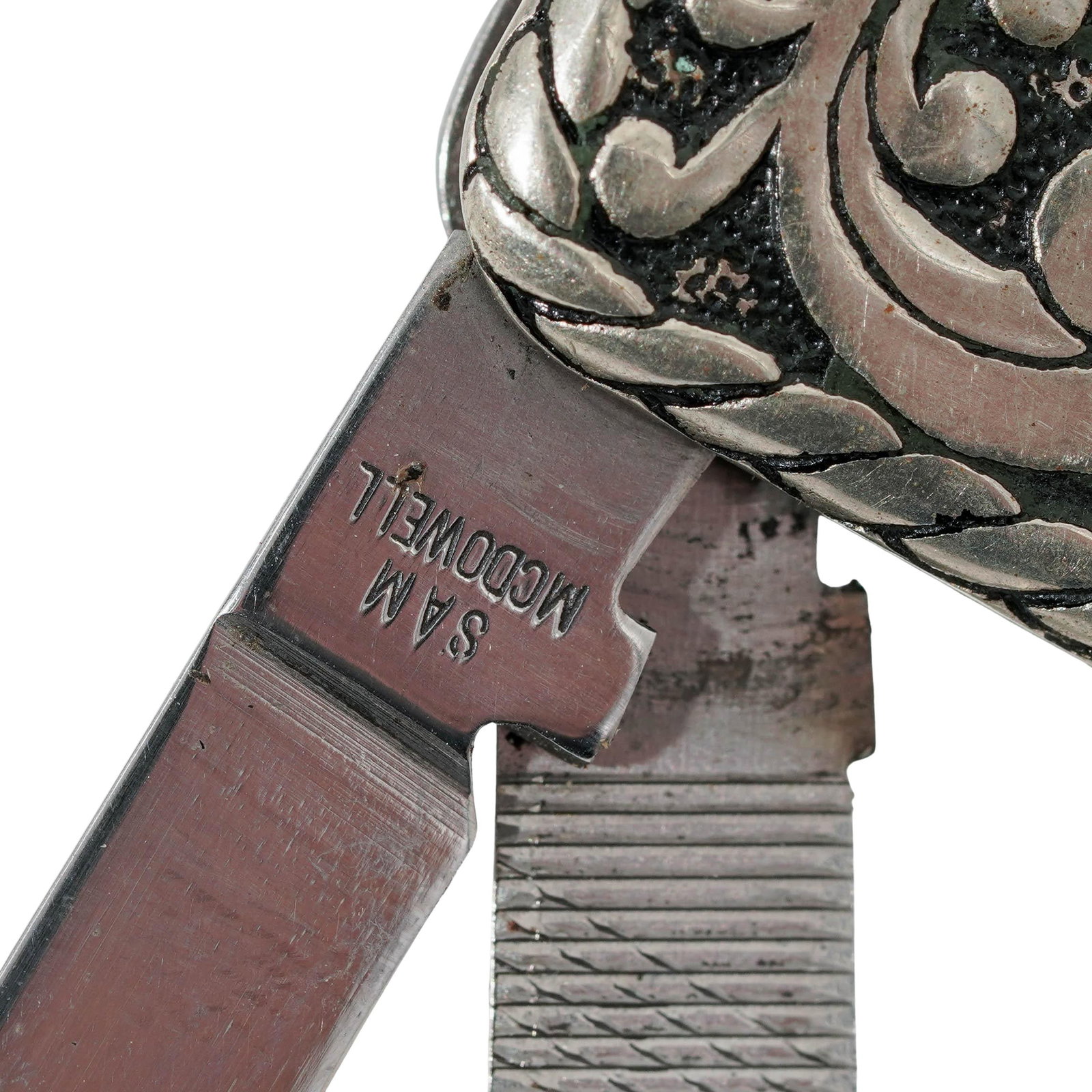 Sam mcdowell bone insert pocket knife - 7