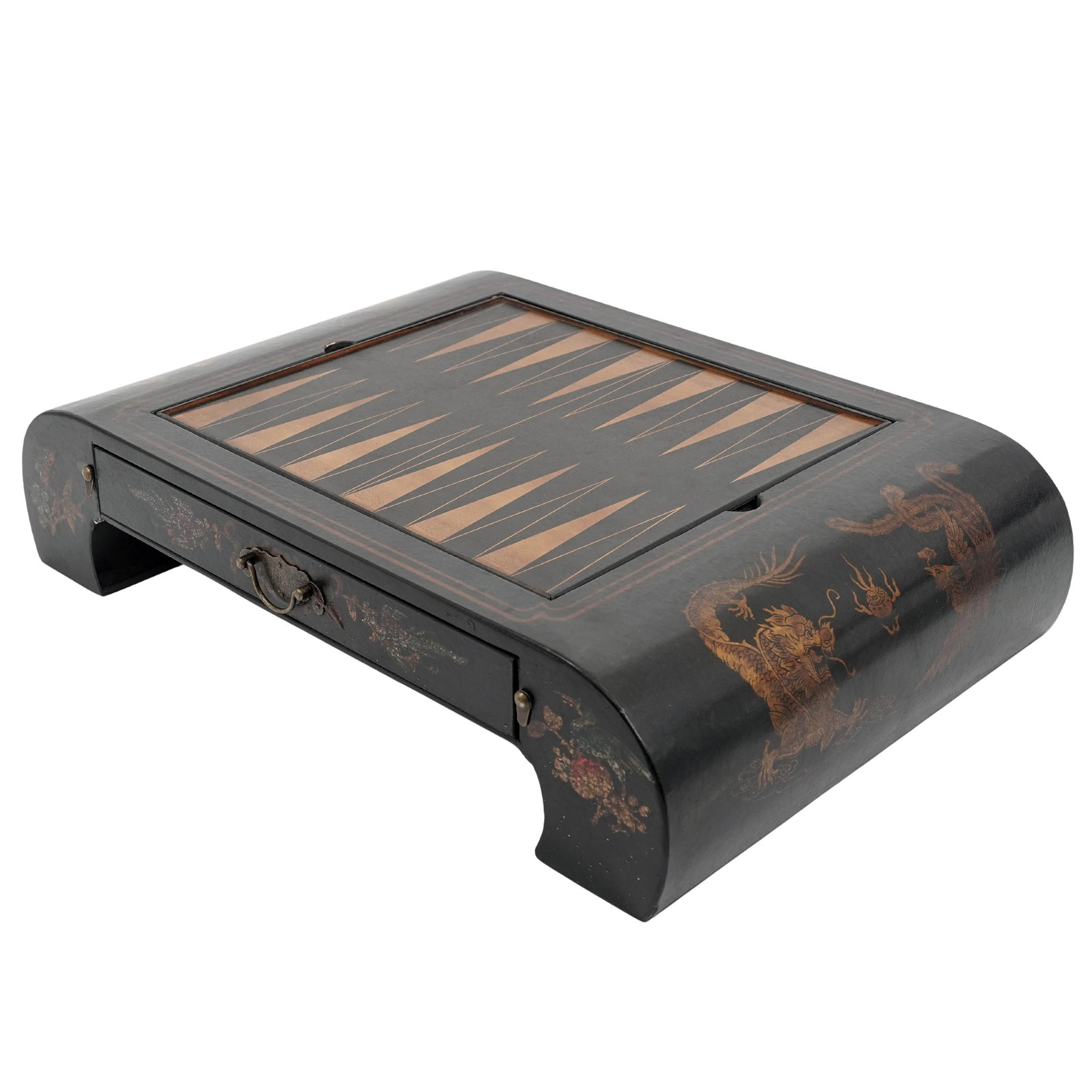 Terracotta Army Chinoiserie Carved Wood Chess Set (1 of 9)