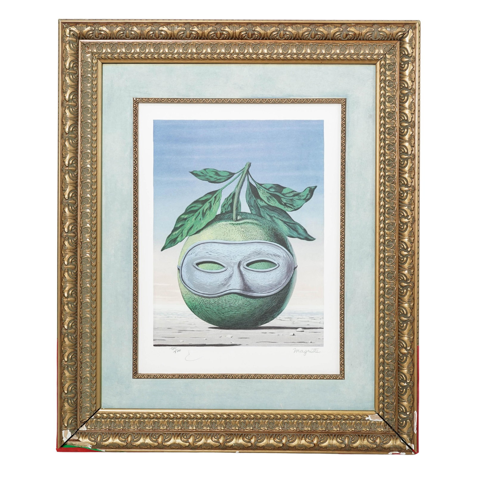 Rene Magritte (Belgian, 1898-1967) "Souvenir de Voyage" Lithograph (1 of 5)