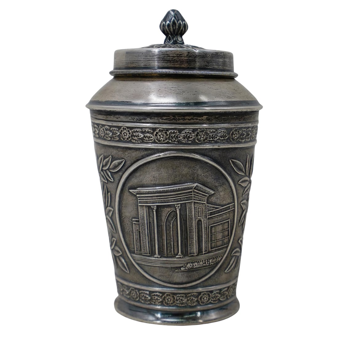 Antique Russian Silver Lidded Urn (1 of 6)