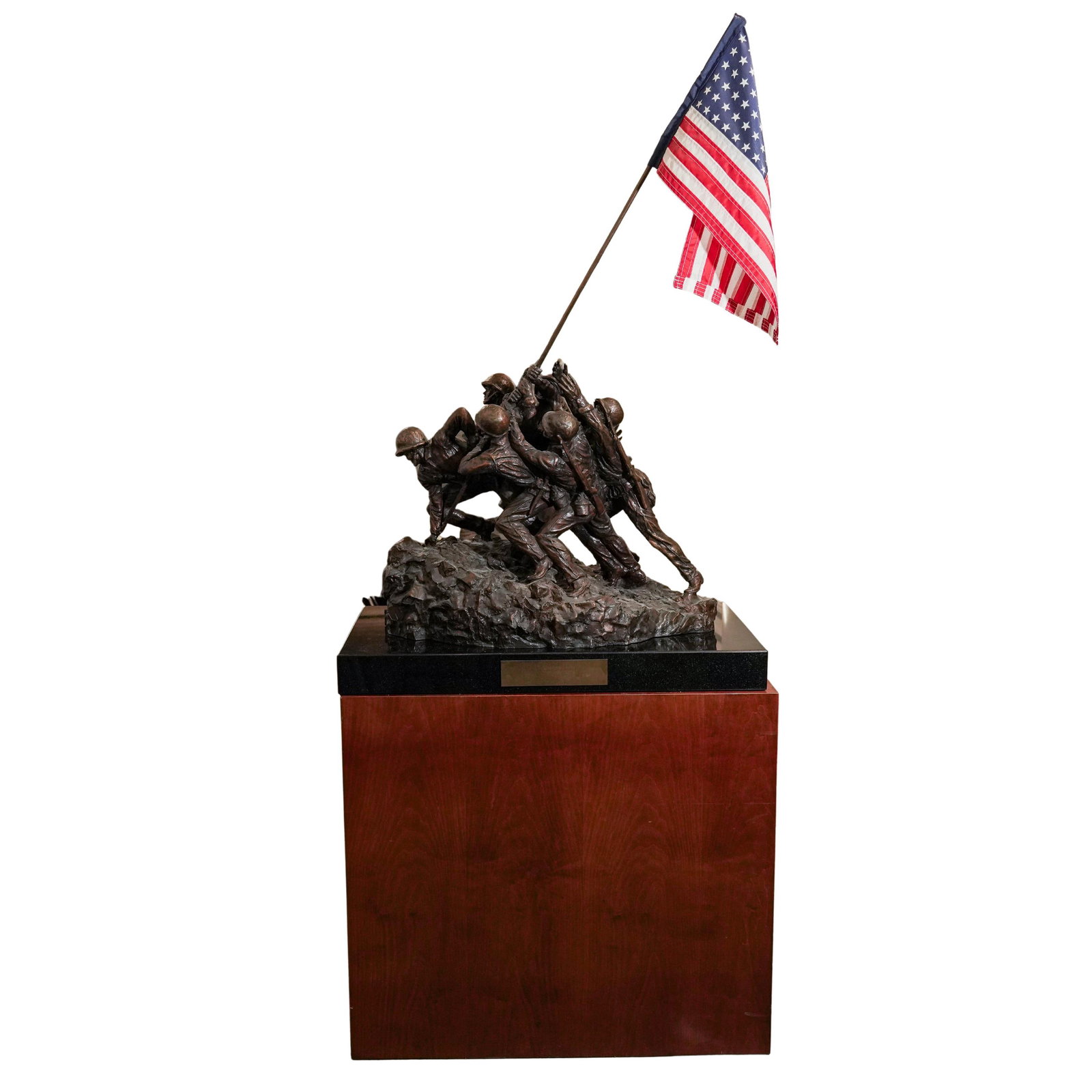 Felix de Weldon (American 1907-2003) "Iwo Jima" Bronze Sculpture (1 of 12)