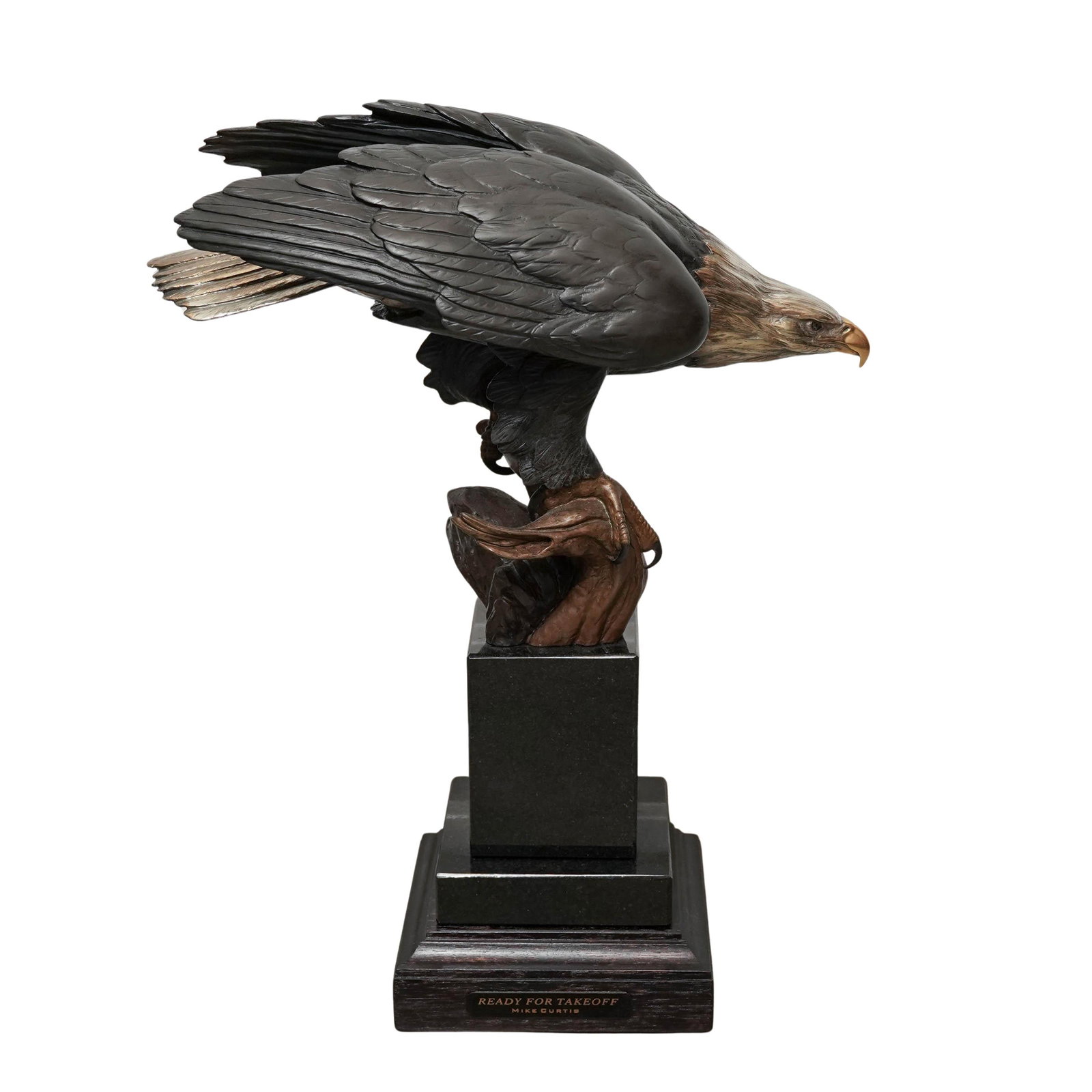 Mike Curtis "Ready For Take Off" Bronze Sculpture (1 of 7)