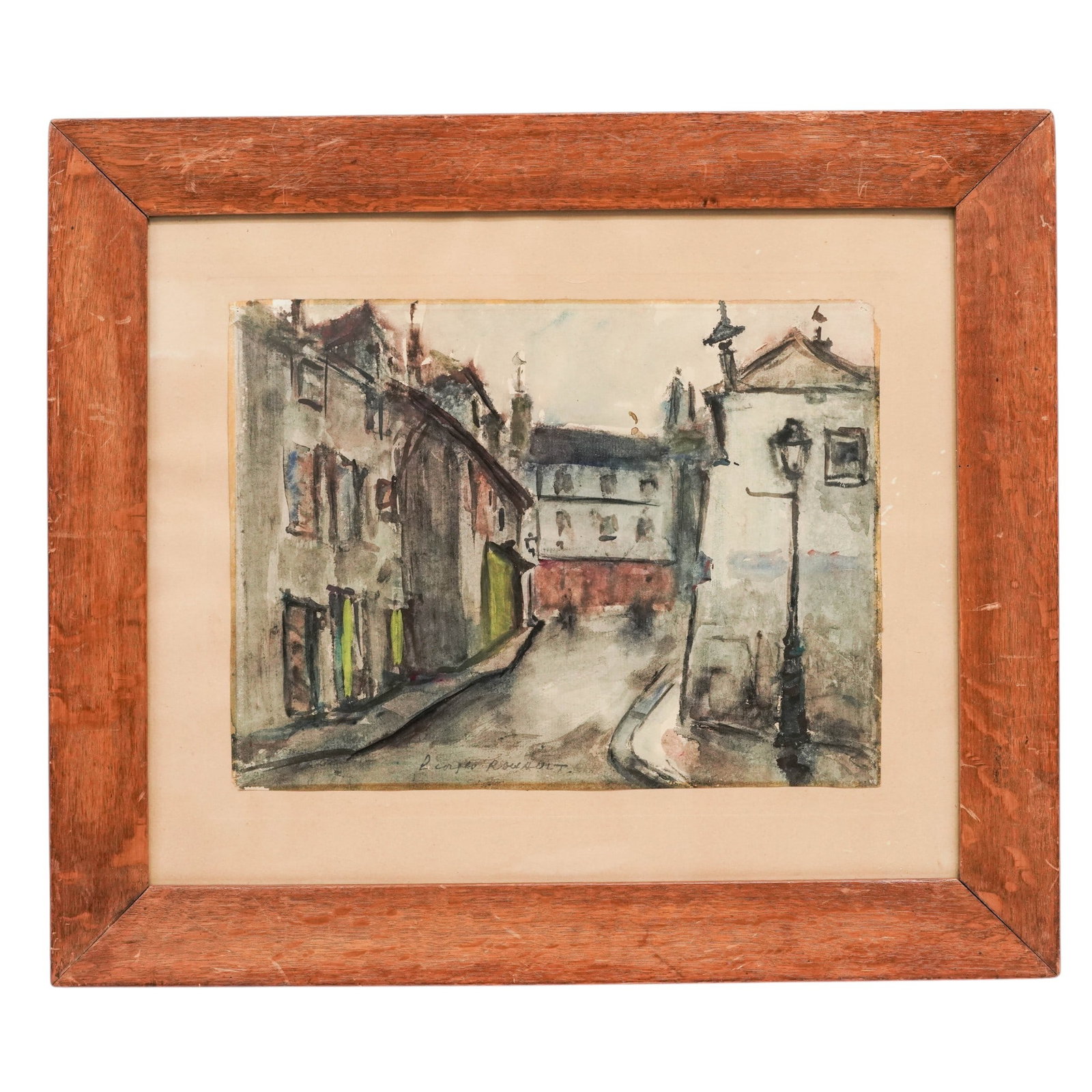 Georges Dominique Rouault (French, 1904-2002) Gouache On Paper (1 of 4)