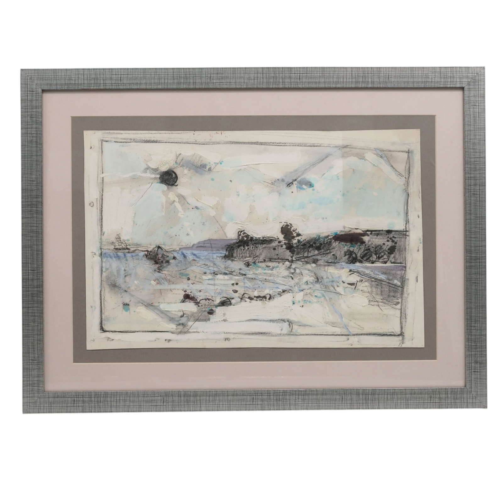 Wayne Thiebaud (American, 1920-2021) Landscape Mixed Media on Paper (1 of 6)