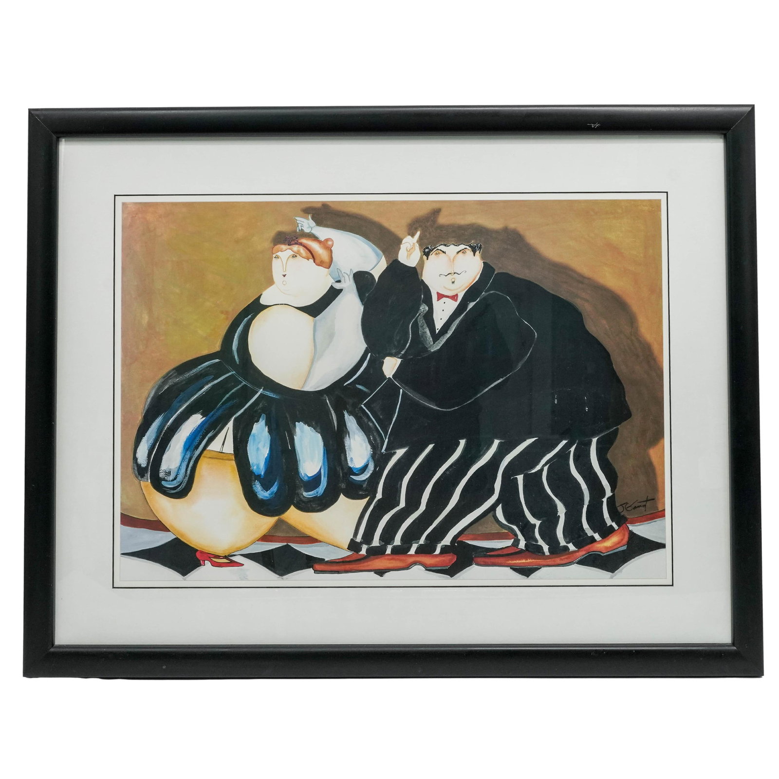 Jennifer Garant (CA/USA, 1959-2025) "Cha Cha Cha" Color Lithograph (1 of 8)