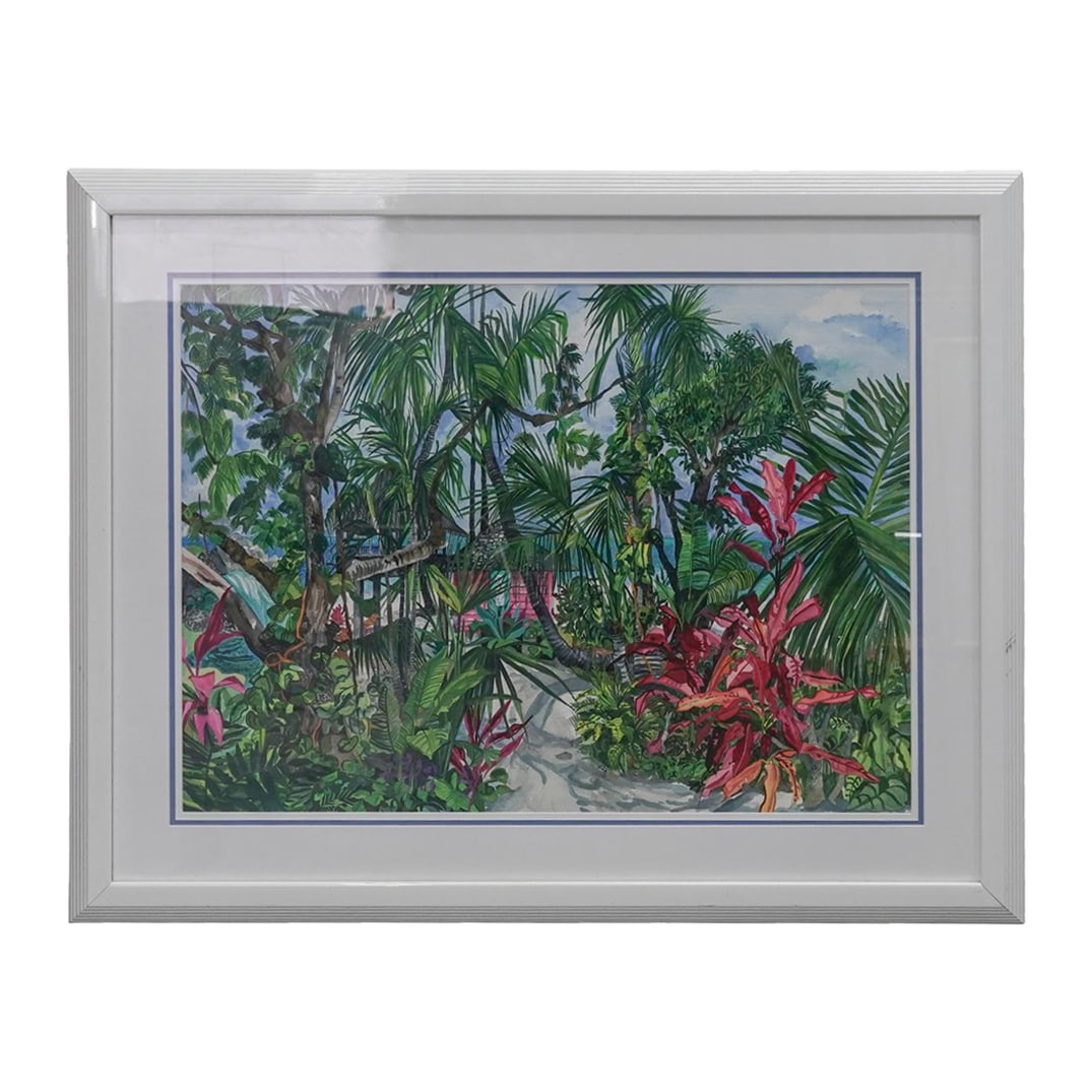 Eileen Seitz (American, 20th Cent.) Watercolor On Paper (1 of 5)