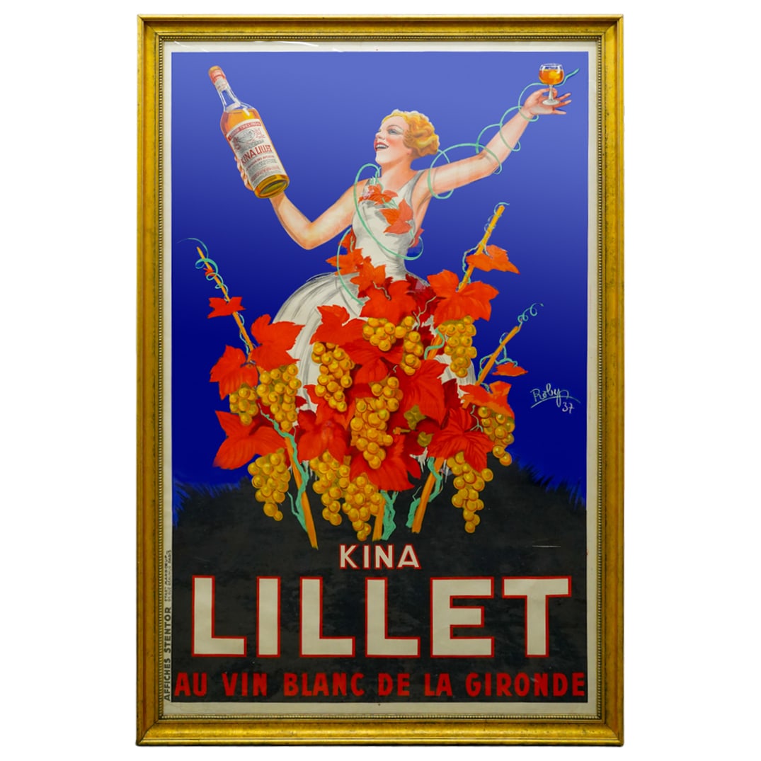 Original Kina Lillet Wine Framed Poster (1 of 7)