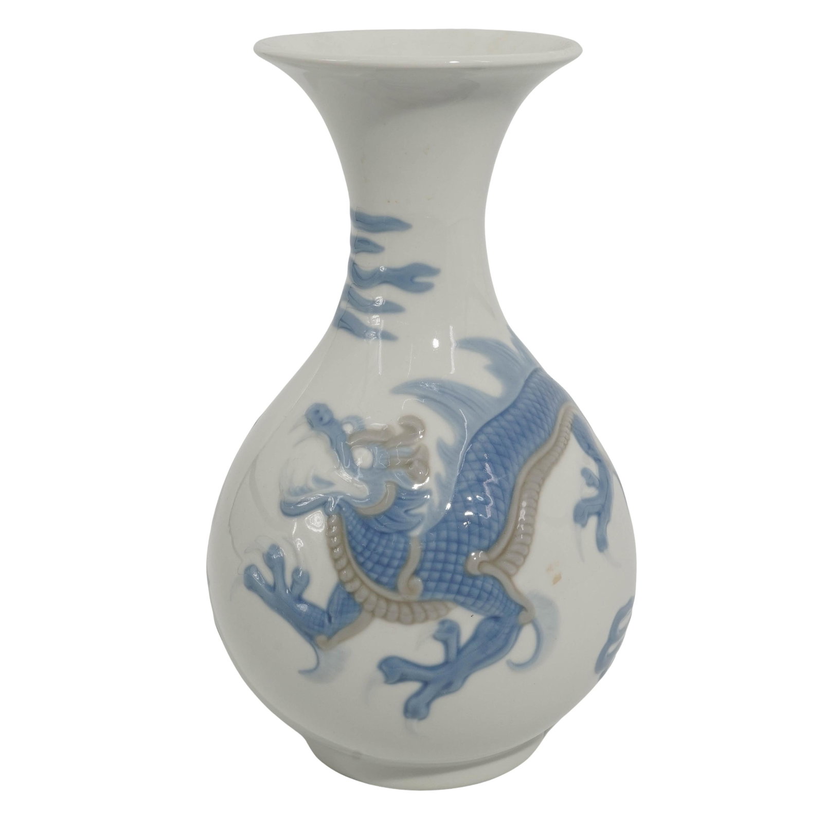 Lladro x Julio Fernandez Porcelain Chinese Dragon Vase (1 of 8)