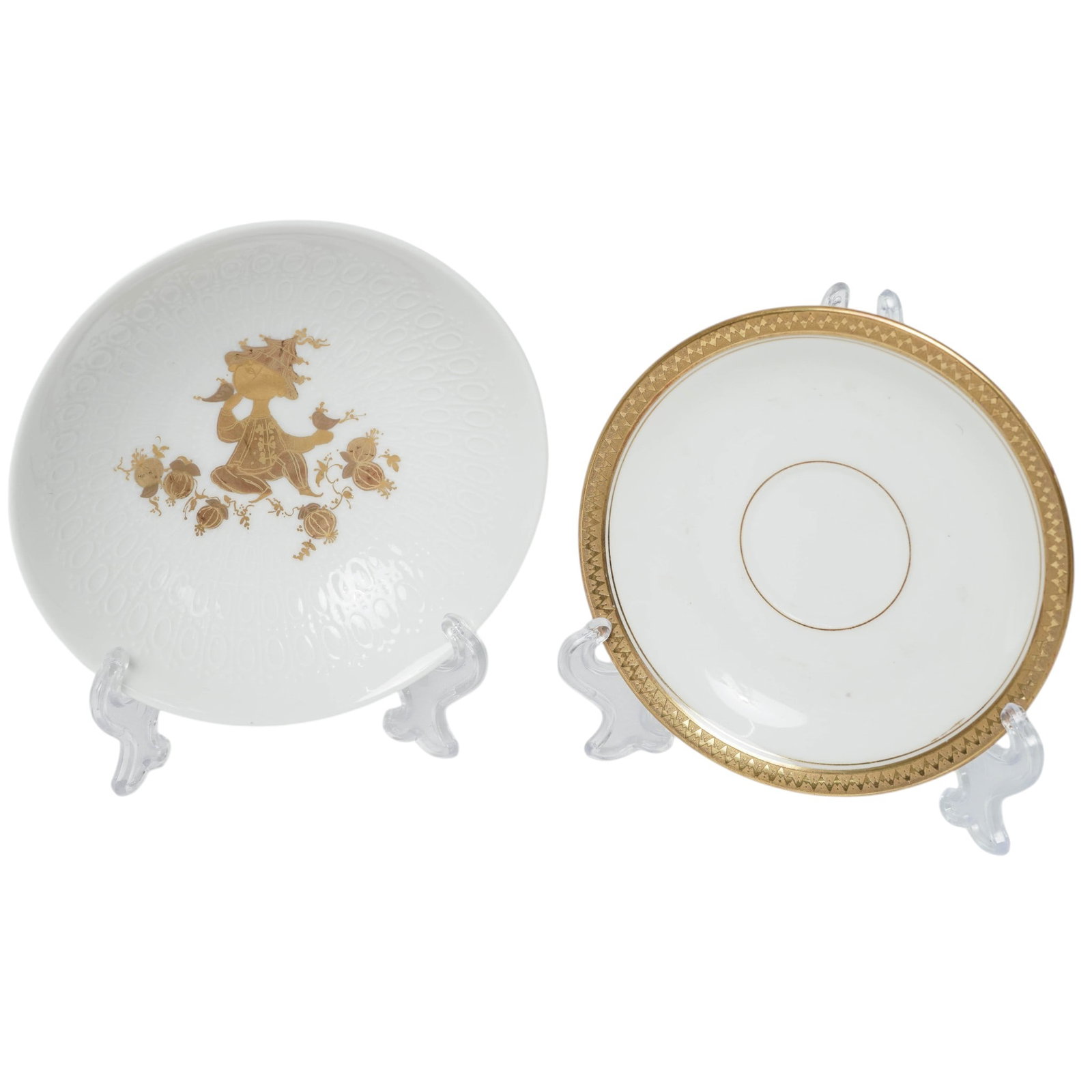 (2 pc) Limoges & Rosenthal Porcelain Dishes (1 of 7)