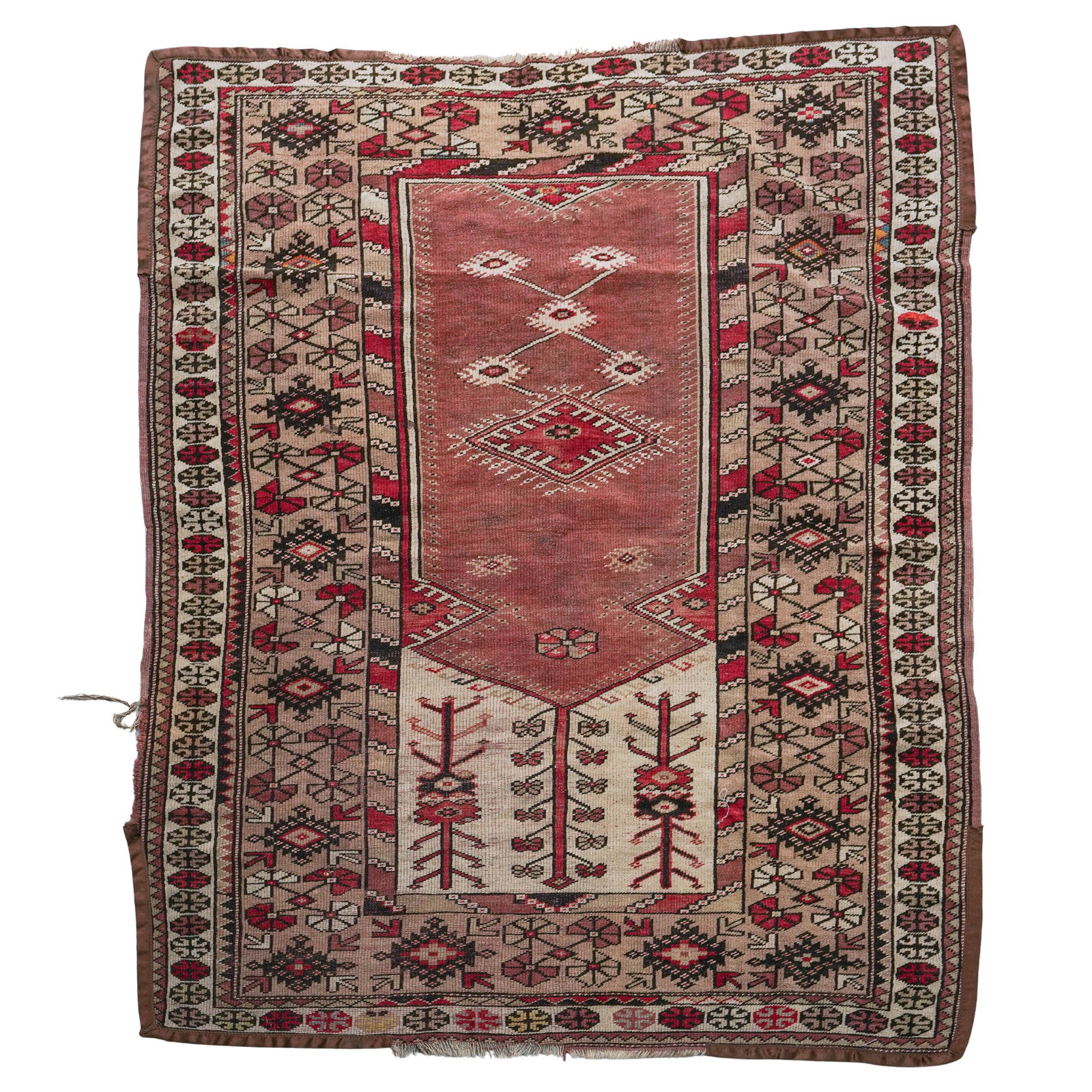 Middle Eastern Wool Prayer Rug (1 of 7)
