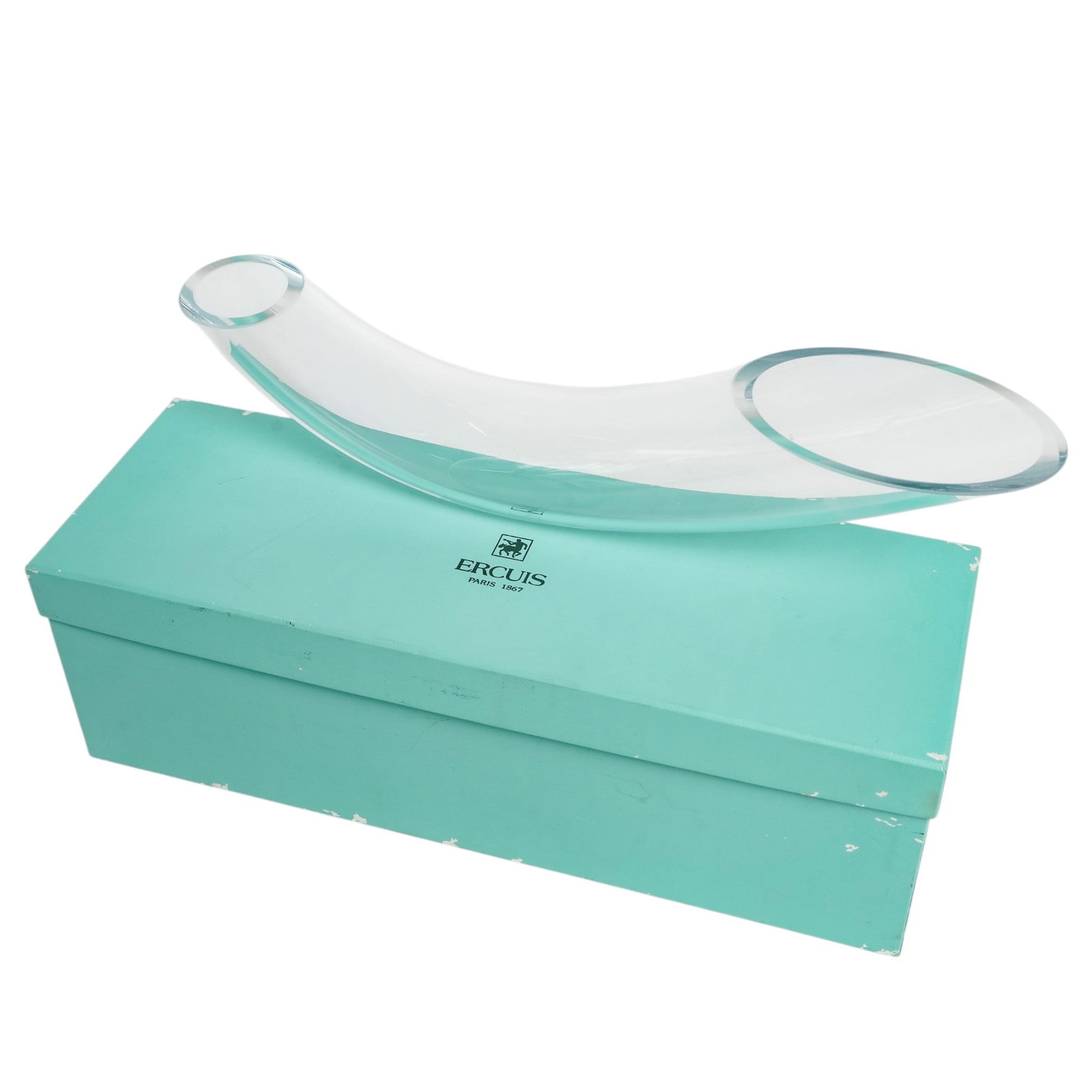 Ercuis French Crystal Flower Arranger w/ Box (1 of 9)