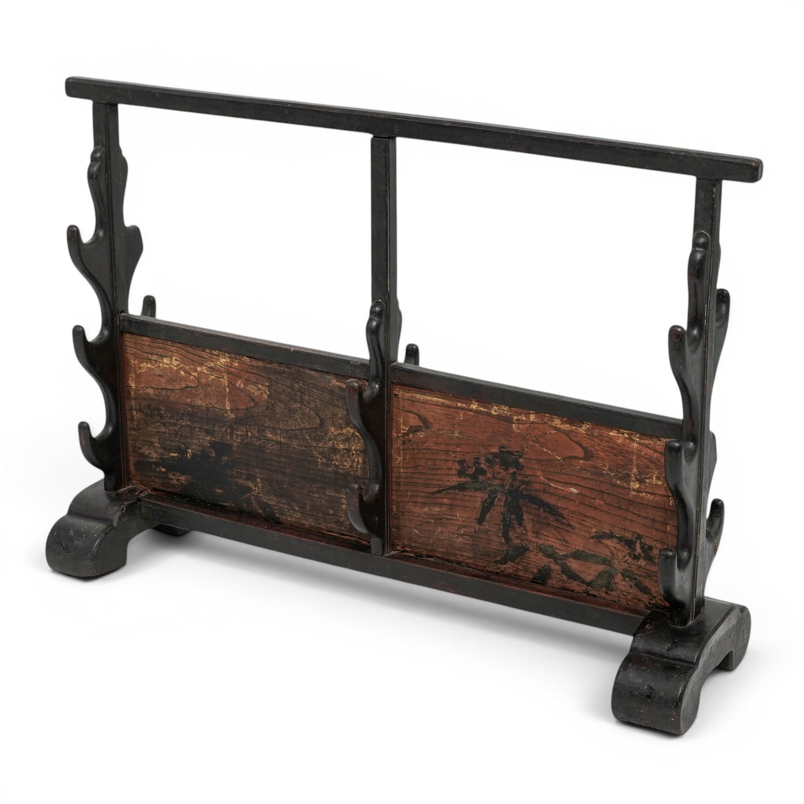 19th Cent. Japanese Wooden Katana-Kake Holder (1 of 7)