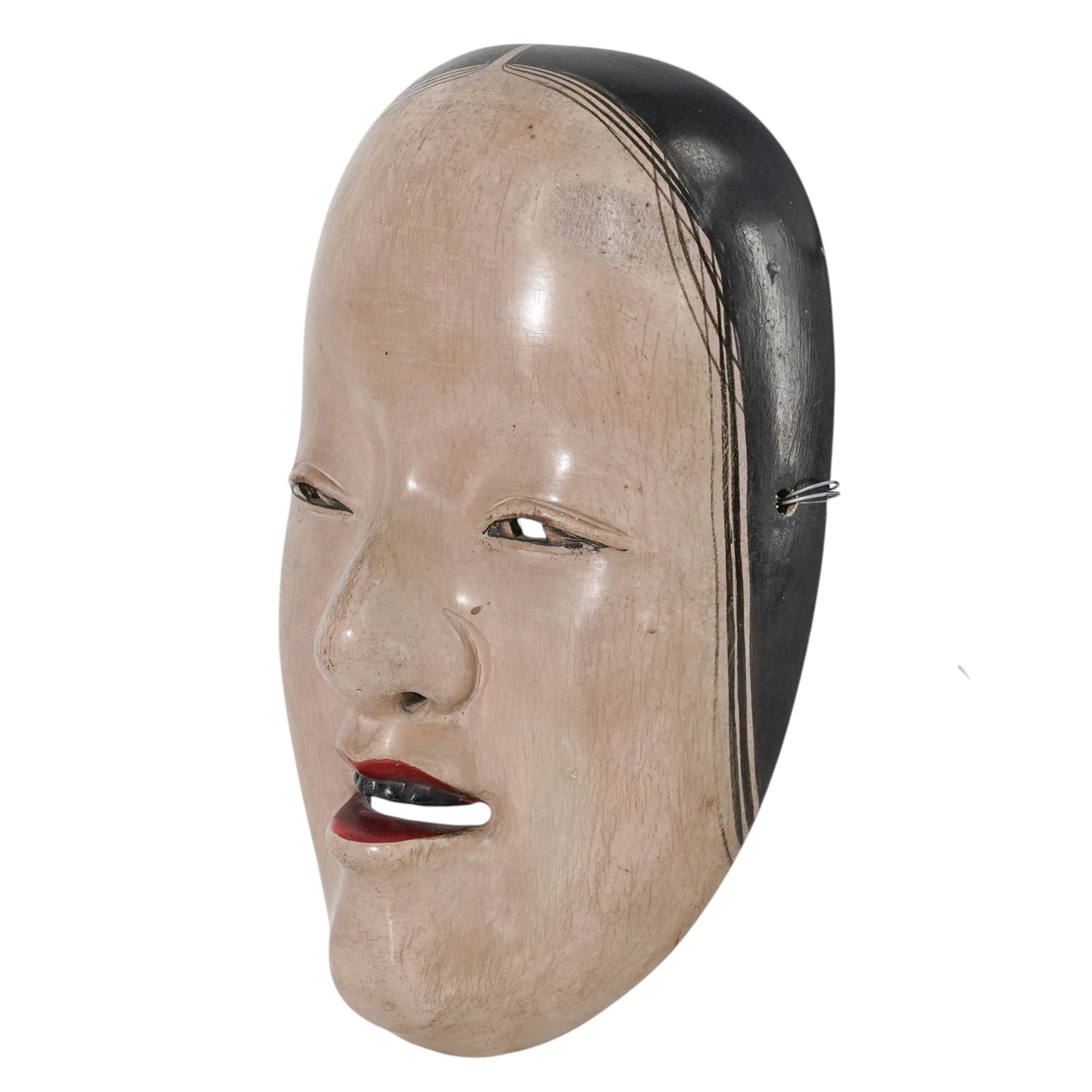 Antique Japanese Noh Mask of Young Woman (1 of 5)