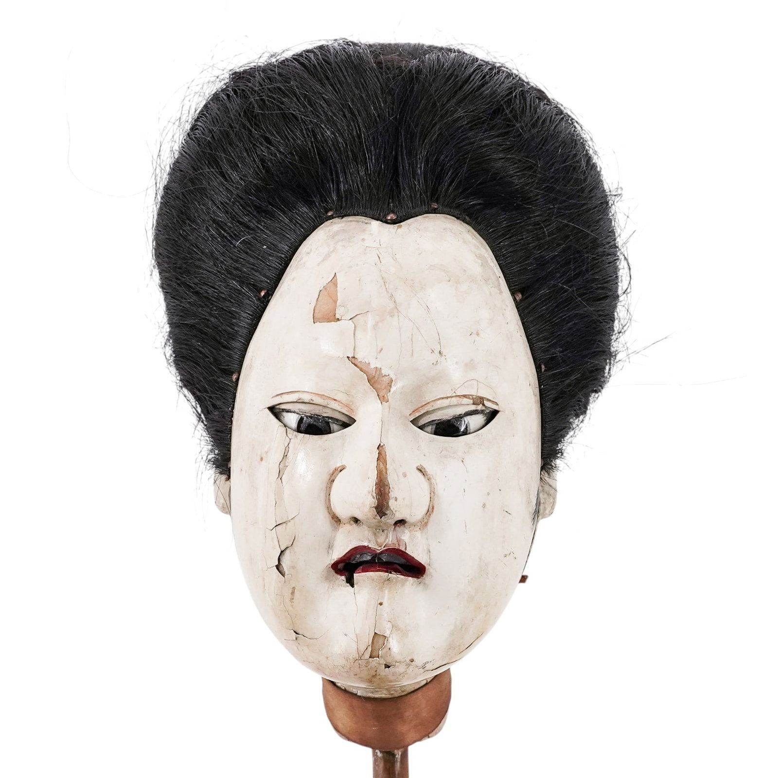 Antique Large Japanee Female Bunraku Puppet Head (1 of 7)