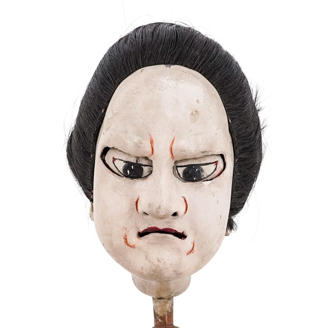 Japanese Large Female Bunraku Puppet Head (1 of 7)
