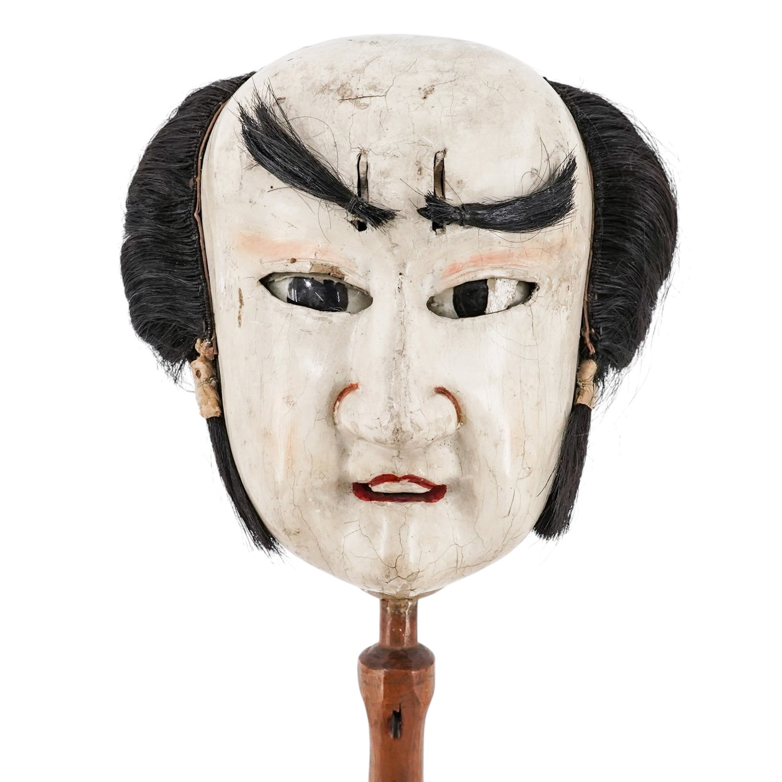 Japanese Large Male Bunraku Puppet Head (1 of 5)