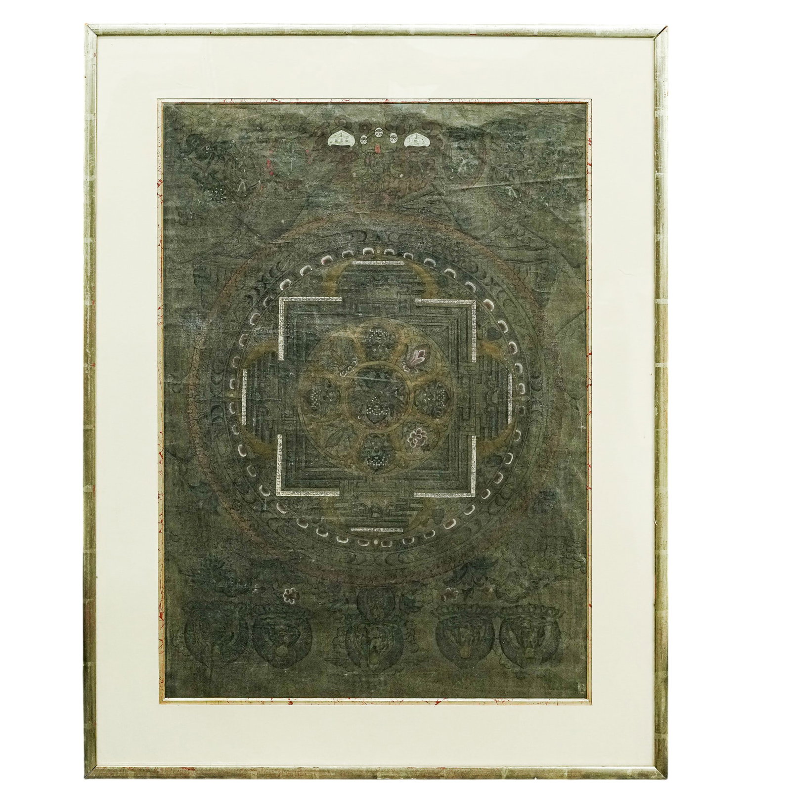Antique Nepalese Mandala Thangka (1 of 5)
