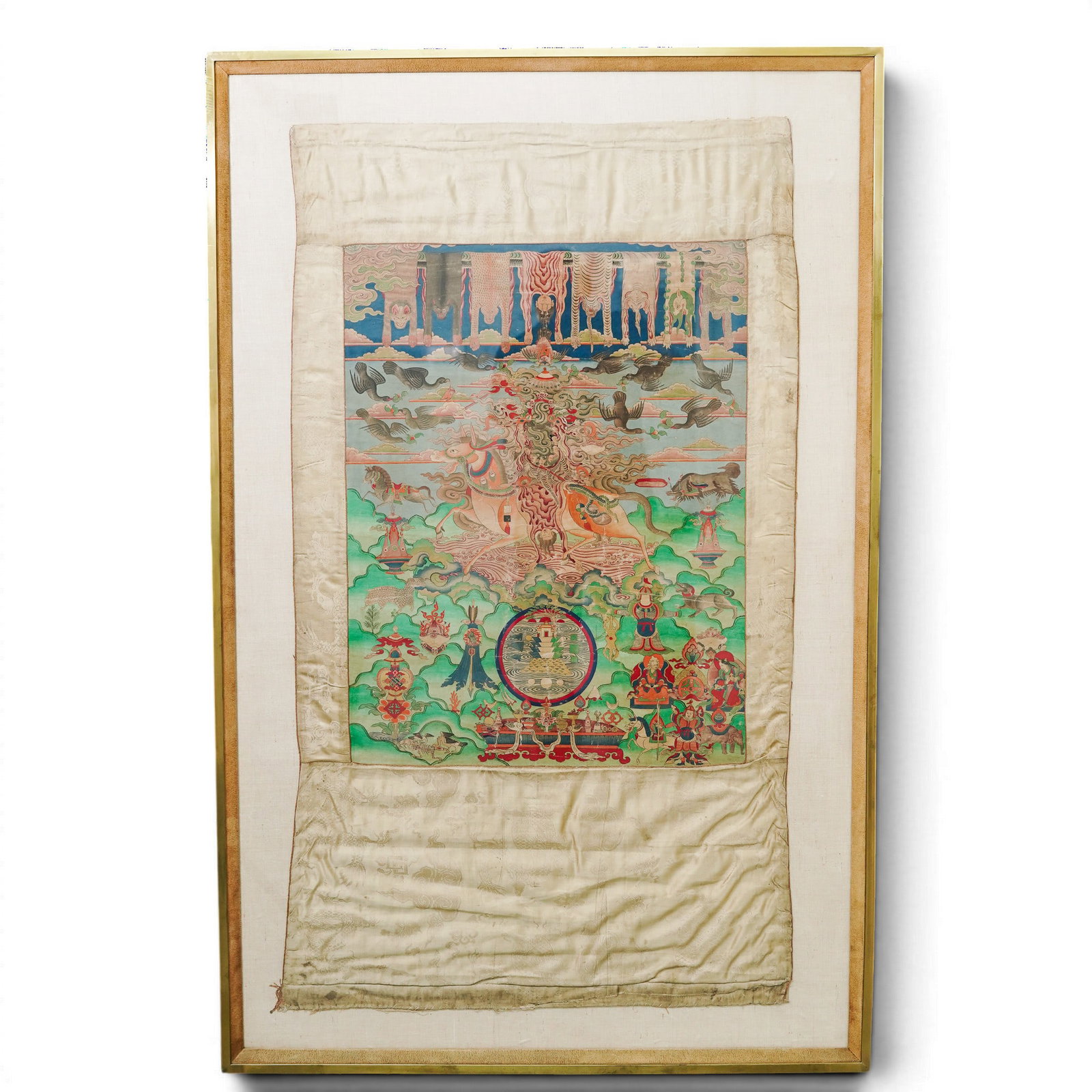 Antique Tibetan Palden Lhamo Thangka (1 of 7)