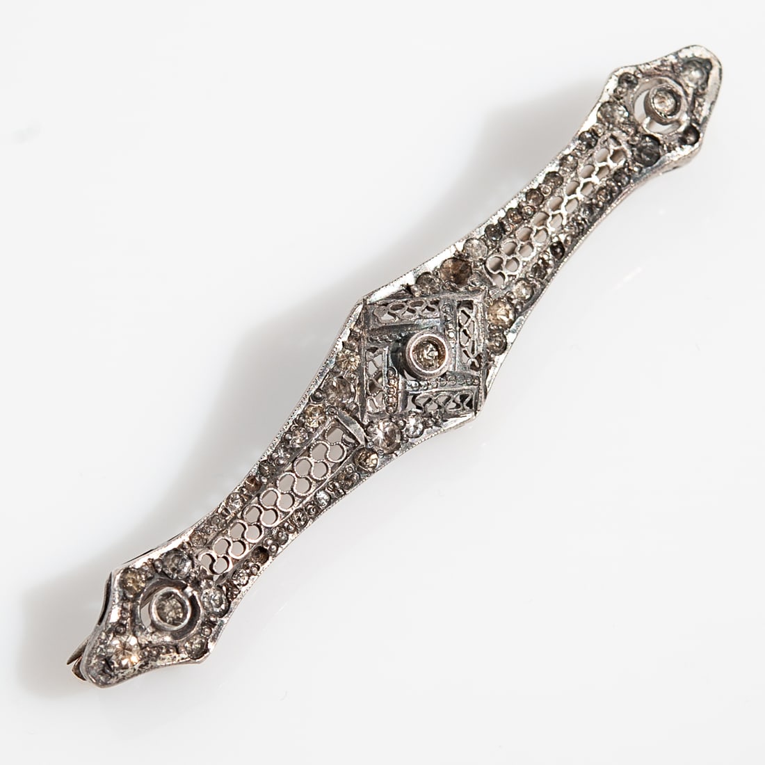 Sterling Silver Mixed Brooch Group - 3