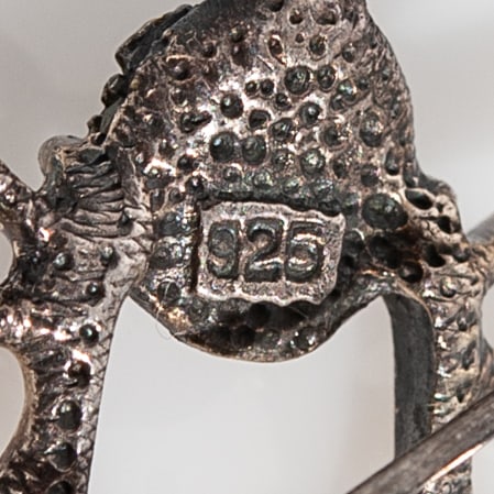 Sterling Silver Mixed Brooch Group - 9