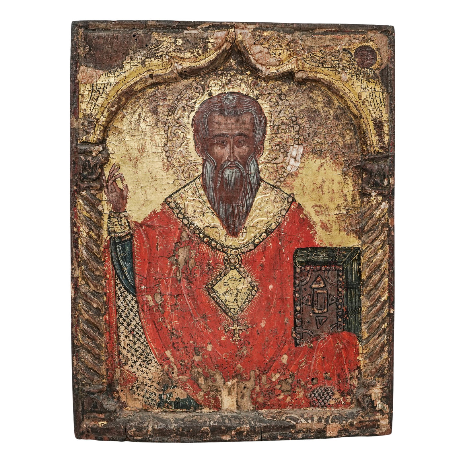 18th Cent. Eastern Orthodox Religious Icon (1 of 9)