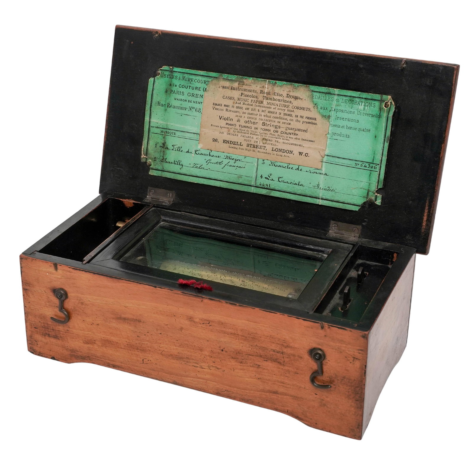 19th Century Jerome Thibouville-Lamy French Cylinder Music Box (1 of 7)