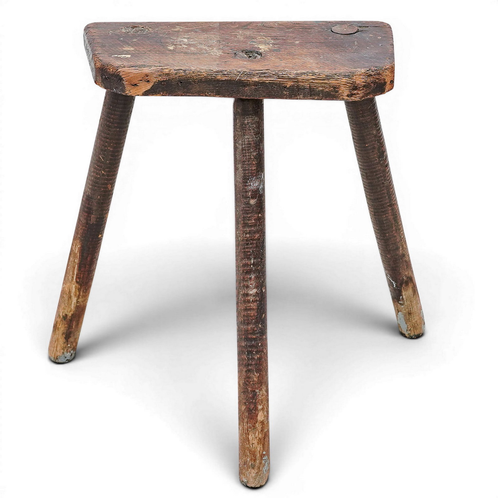 19th Cent. Primitive Cutlers Stool - 2