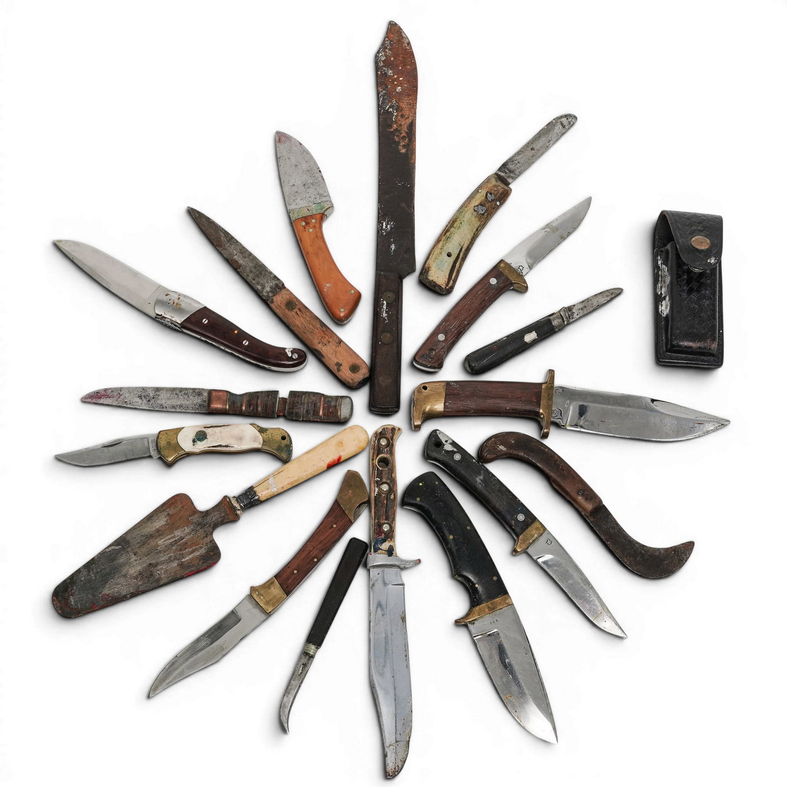 (11) Collection Bladed Tools Pocket & Hunting Knives Boker Solinger (1 of 6)
